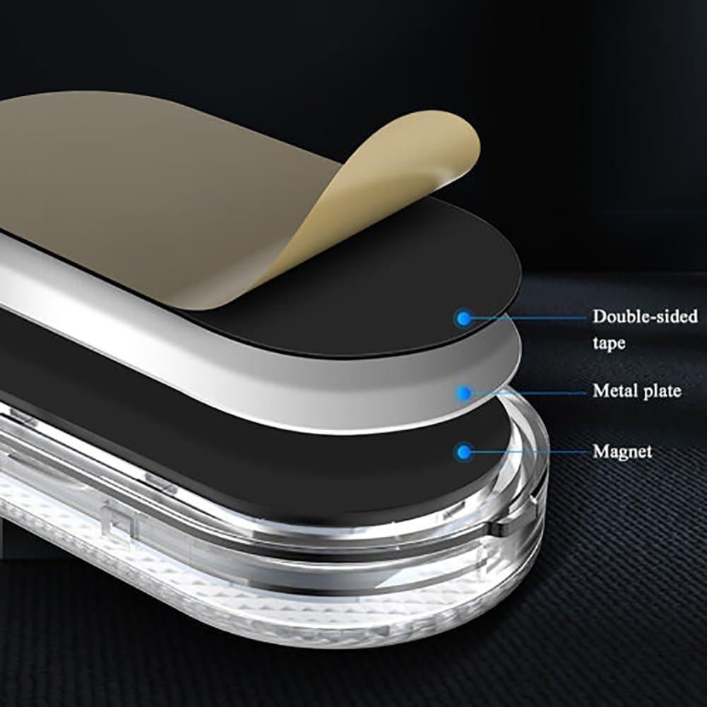 Luz de Lectura LED HASAIKA 2 Pcs Carga USB Inalámbrica