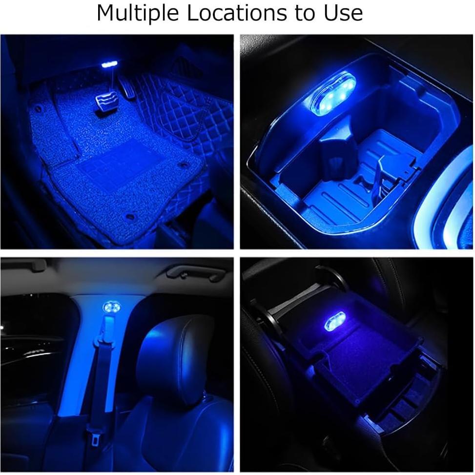 Luz de Lectura LED HASAIKA 2 Pcs Carga USB Inalámbrica