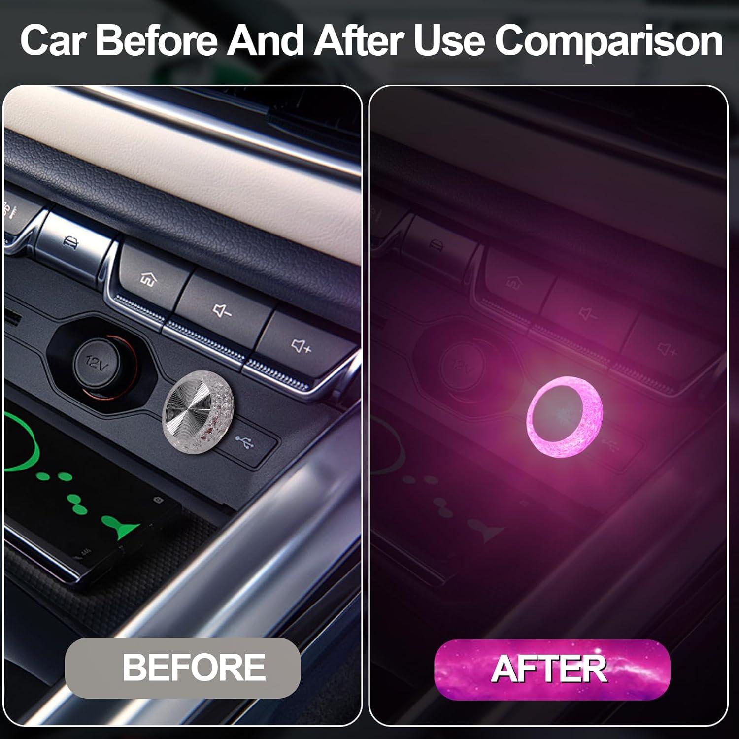 Lámpara de Ambiente LED USB Anilnel Noche LED 12 Multicolor