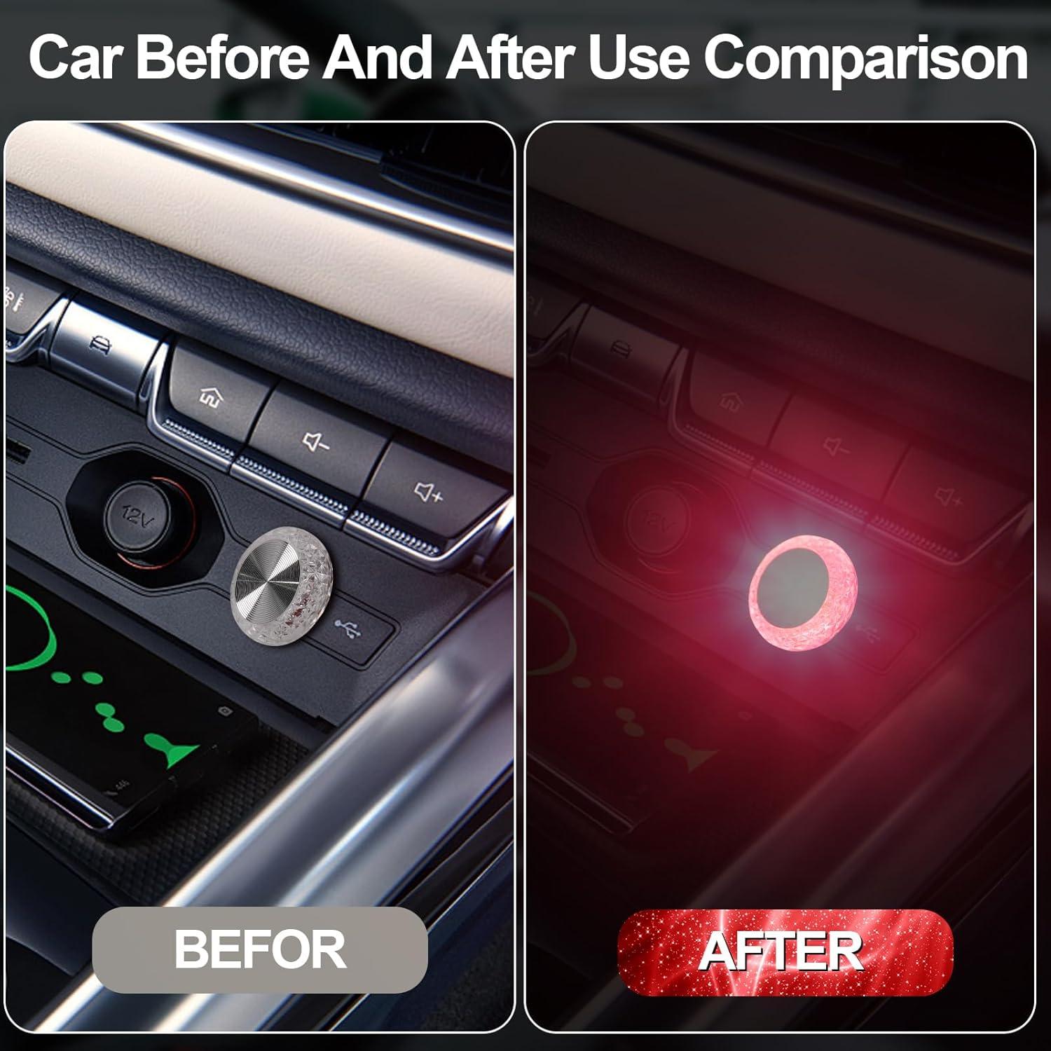 Lámpara de Ambiente LED USB Anilnel Noche LED 12 Multicolor