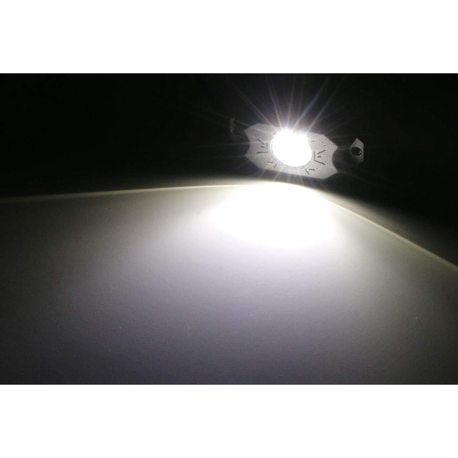 Kit de Luces LED Rock 9W iJDMTOY 4 Piezas Impermeables