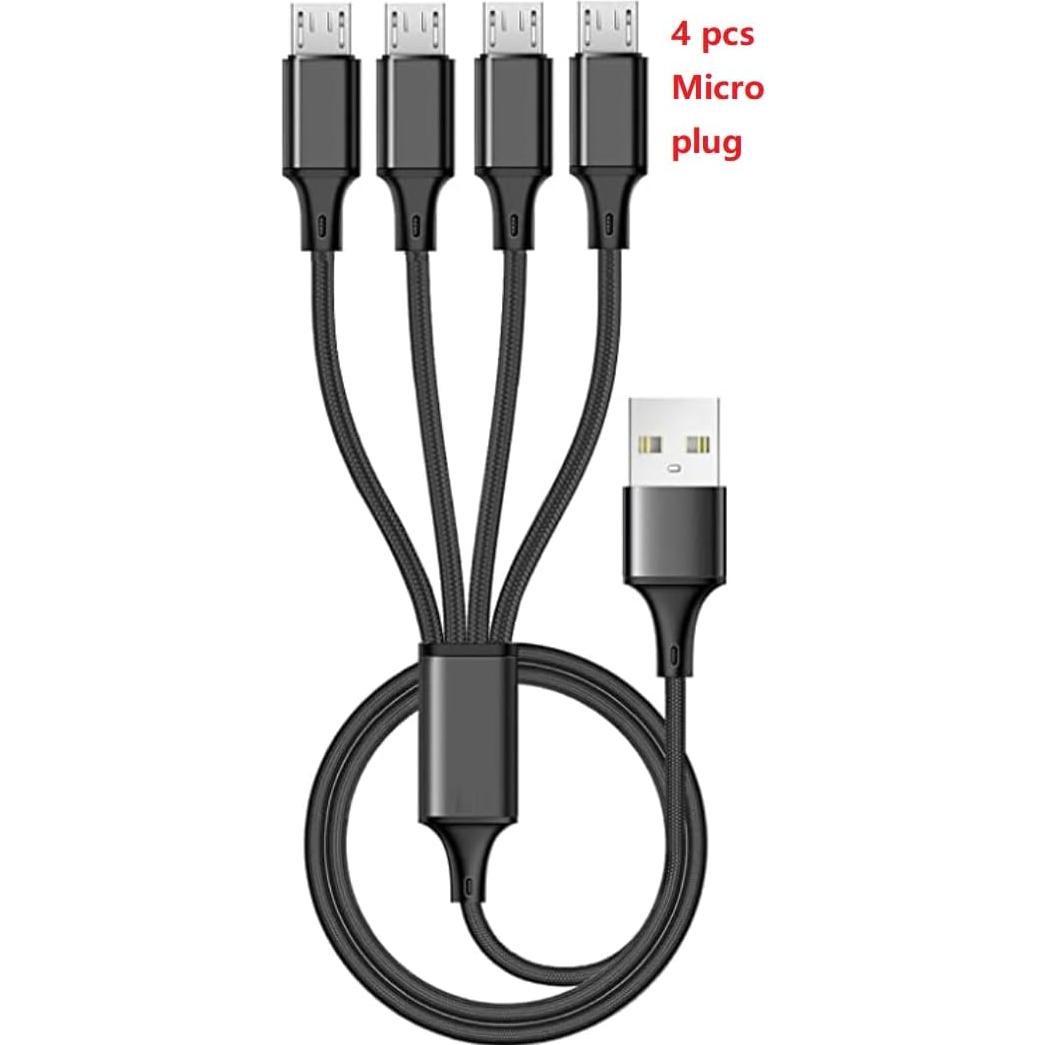 Luces LED recargables Harth para interior de automóvil - 4 piezas