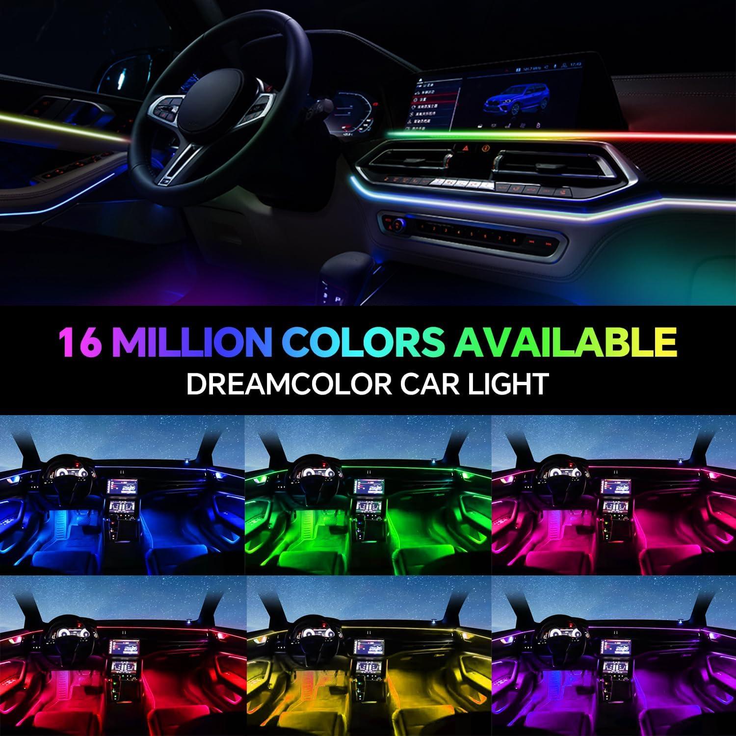 Kit de Luz LED Interior Bphuny 18 en 1 para Automóviles