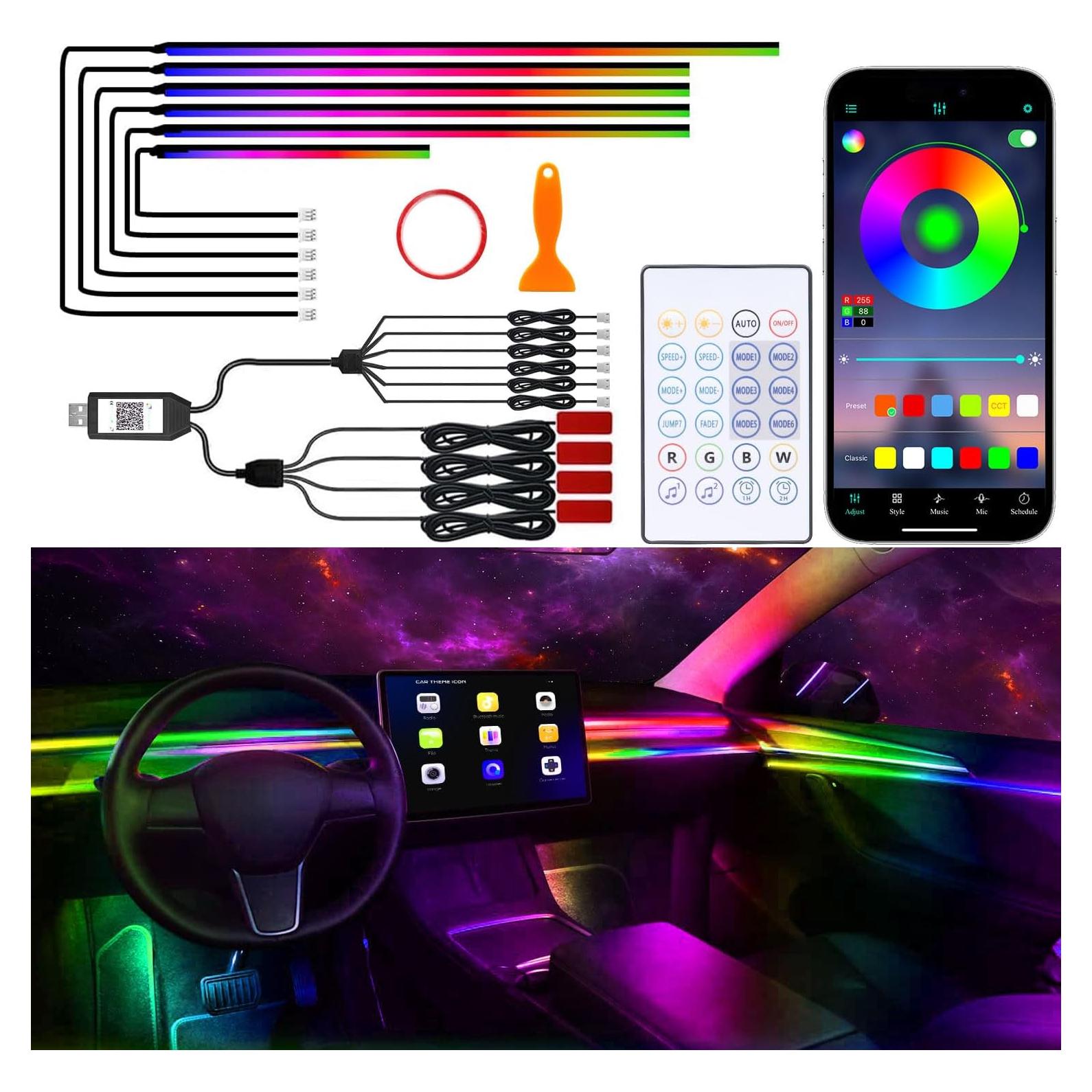 Luces LED de Interior JINRUITOP Dreamcolor 10 en 1 USB