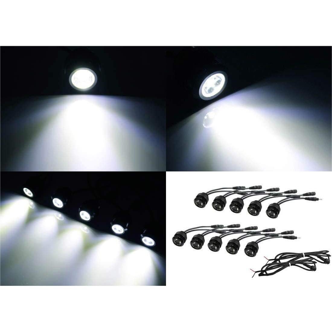 Kit de Iluminación LED 10 Piezas iJDMTOY 30W Xenón Blanco