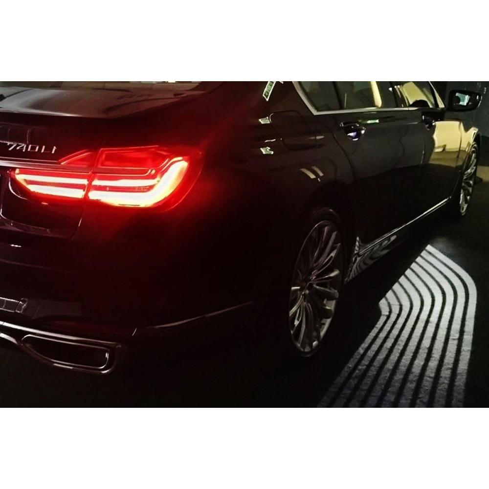Luz de Bienvenida LED iJDMTOY Estilo Bimmer Ajuste Universal