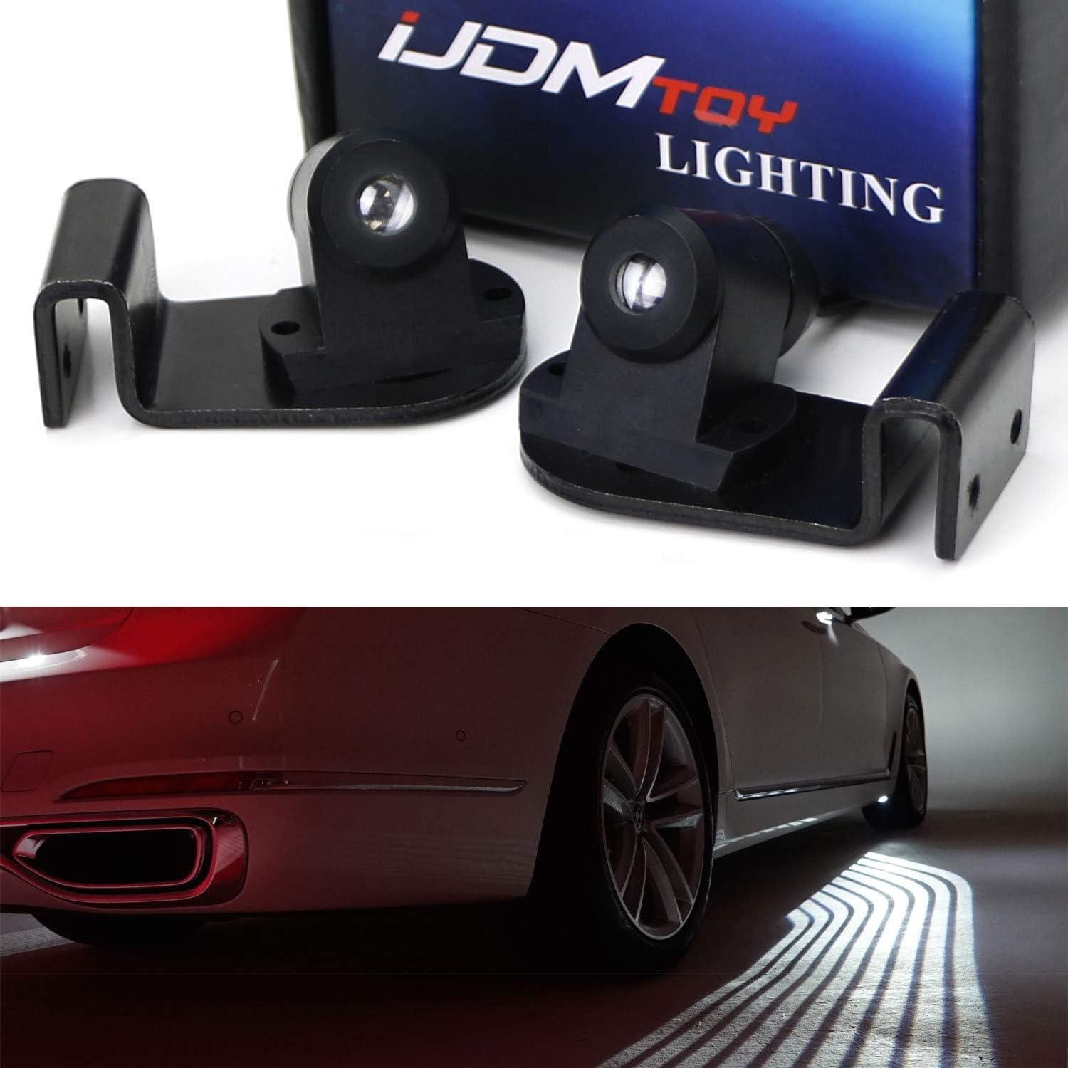 Luz de Bienvenida LED iJDMTOY Estilo Bimmer Ajuste Universal
