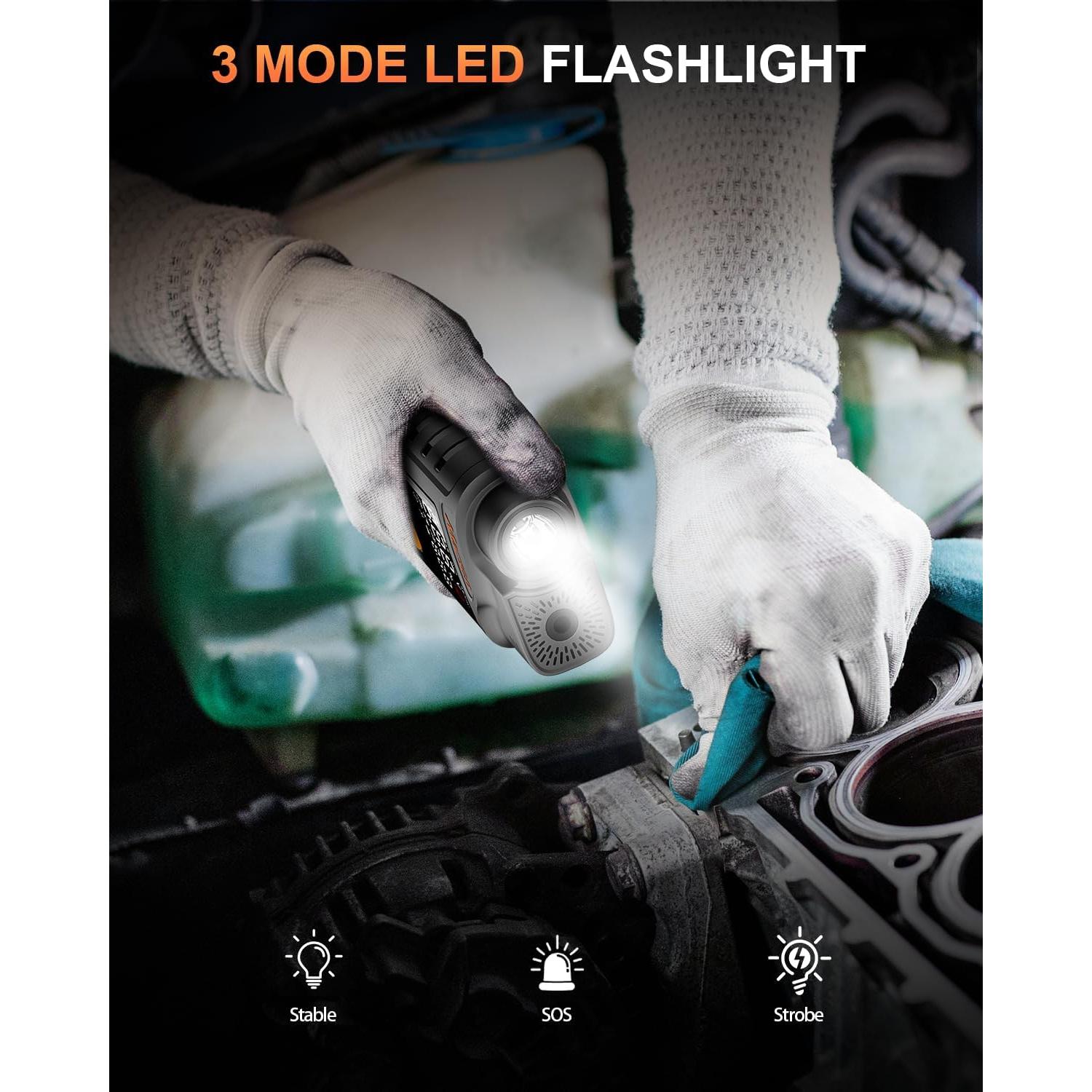 Arrancador de Salto Macson M180 1500A con Compresor 150PSI