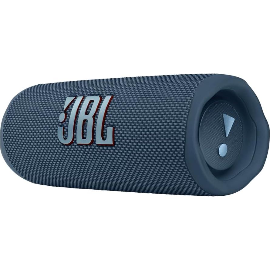 Altavoz Portátil JBL Flip 6 Impermeable + Funda Carbono Azul