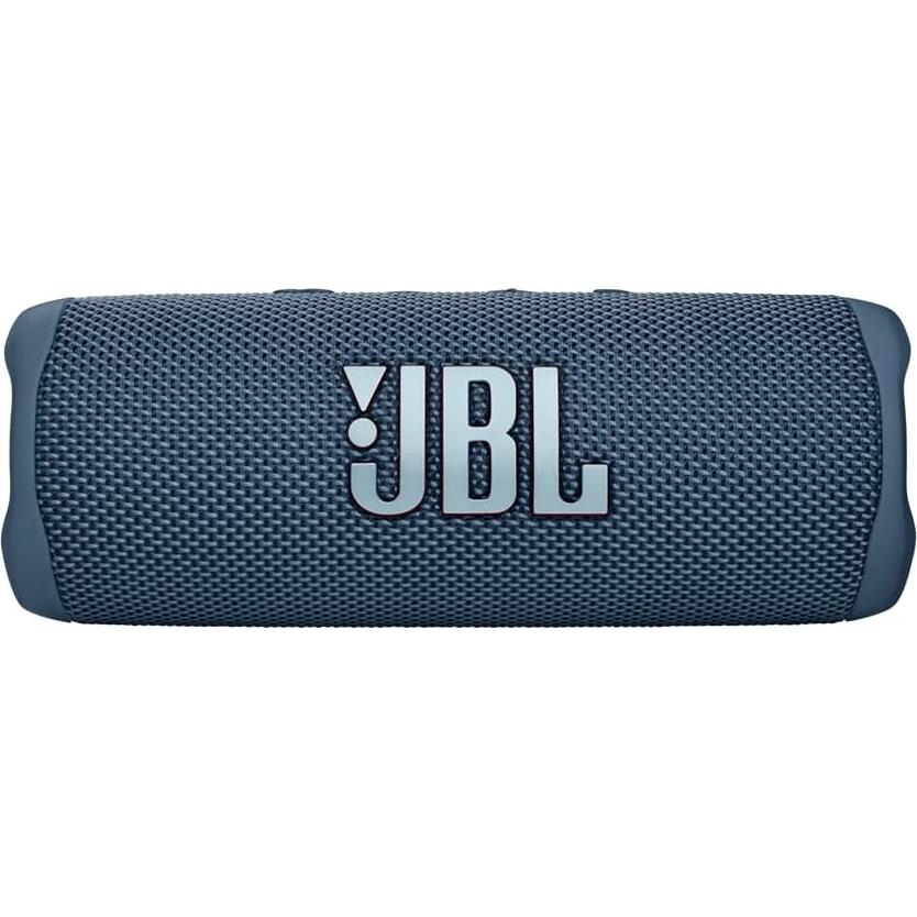Altavoz Portátil JBL Flip 6 Impermeable + Funda Carbono Azul