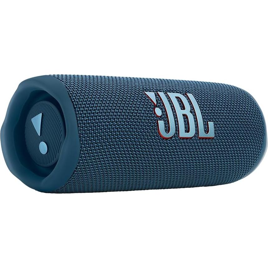 Altavoz Portátil JBL Flip 6 Impermeable + Funda Carbono Azul