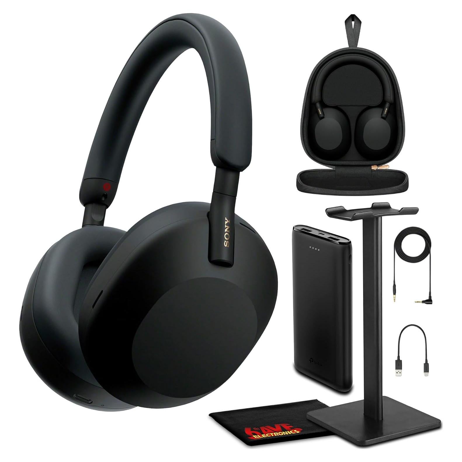 Auriculares Inalámbricos Sony WH-1000XM5 con ANC - Negro
