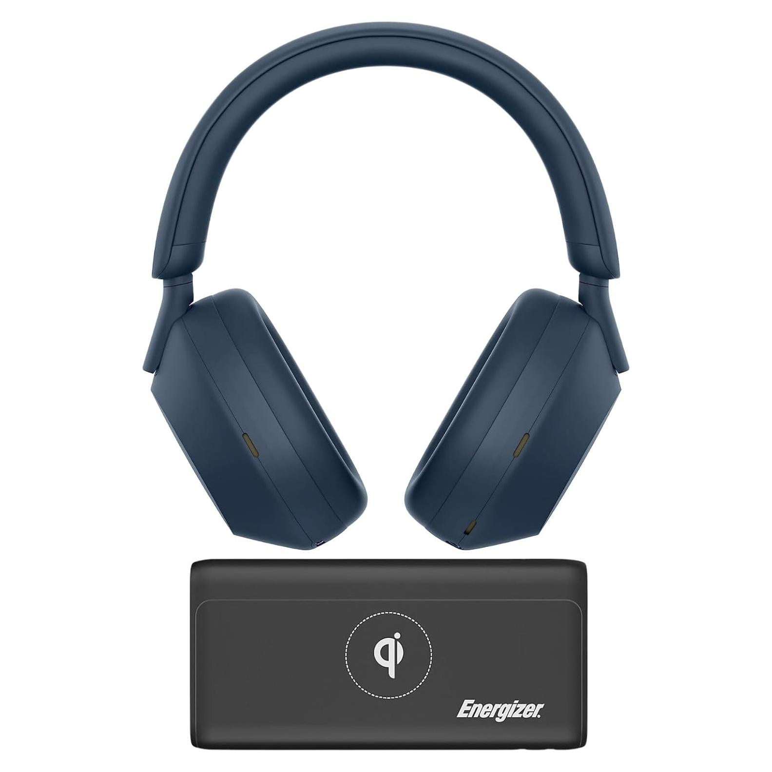 Auriculares Inalámbricos Sony WH-1000XM5 Azul Medianoche con Cancelación de Ruido