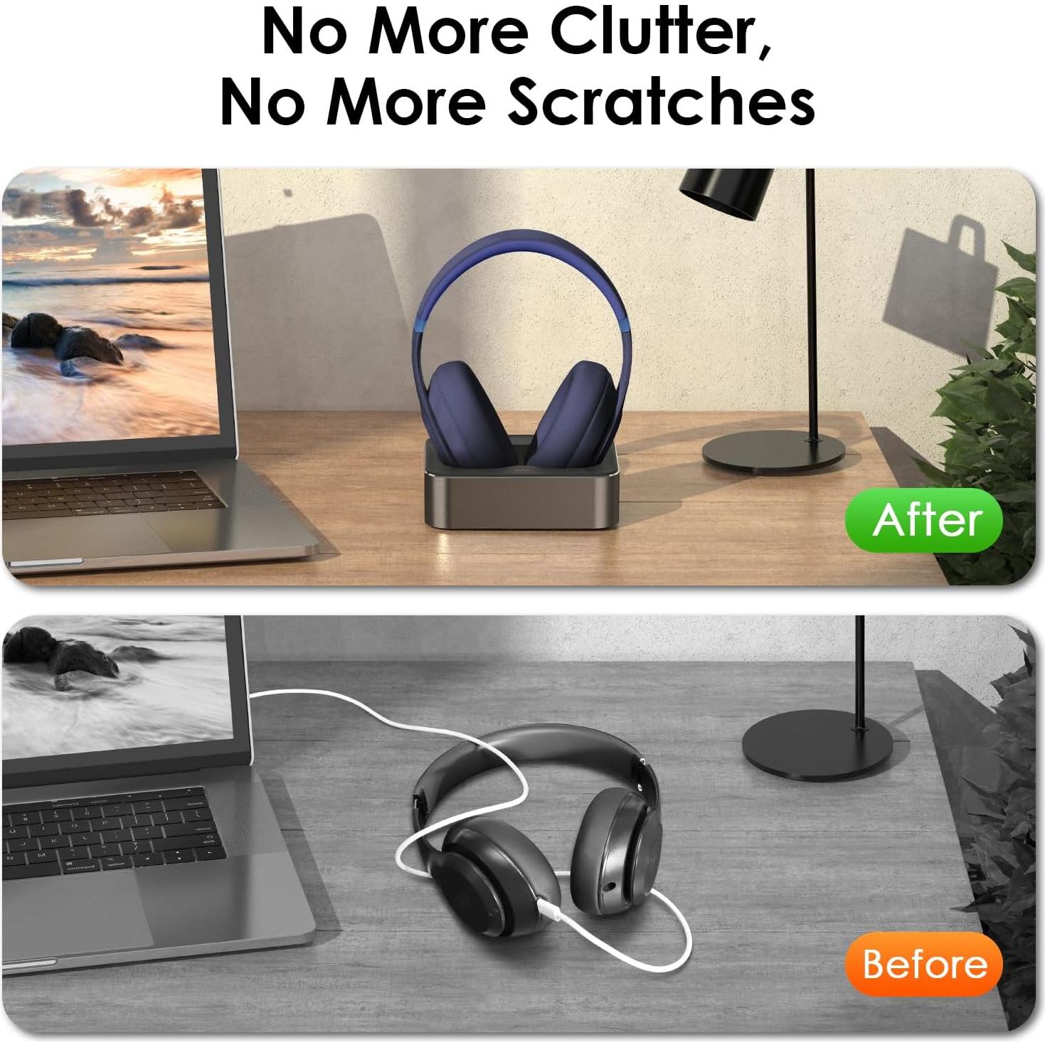 Estación de Carga Magnética para Auriculares Beats Studio Pro y 3