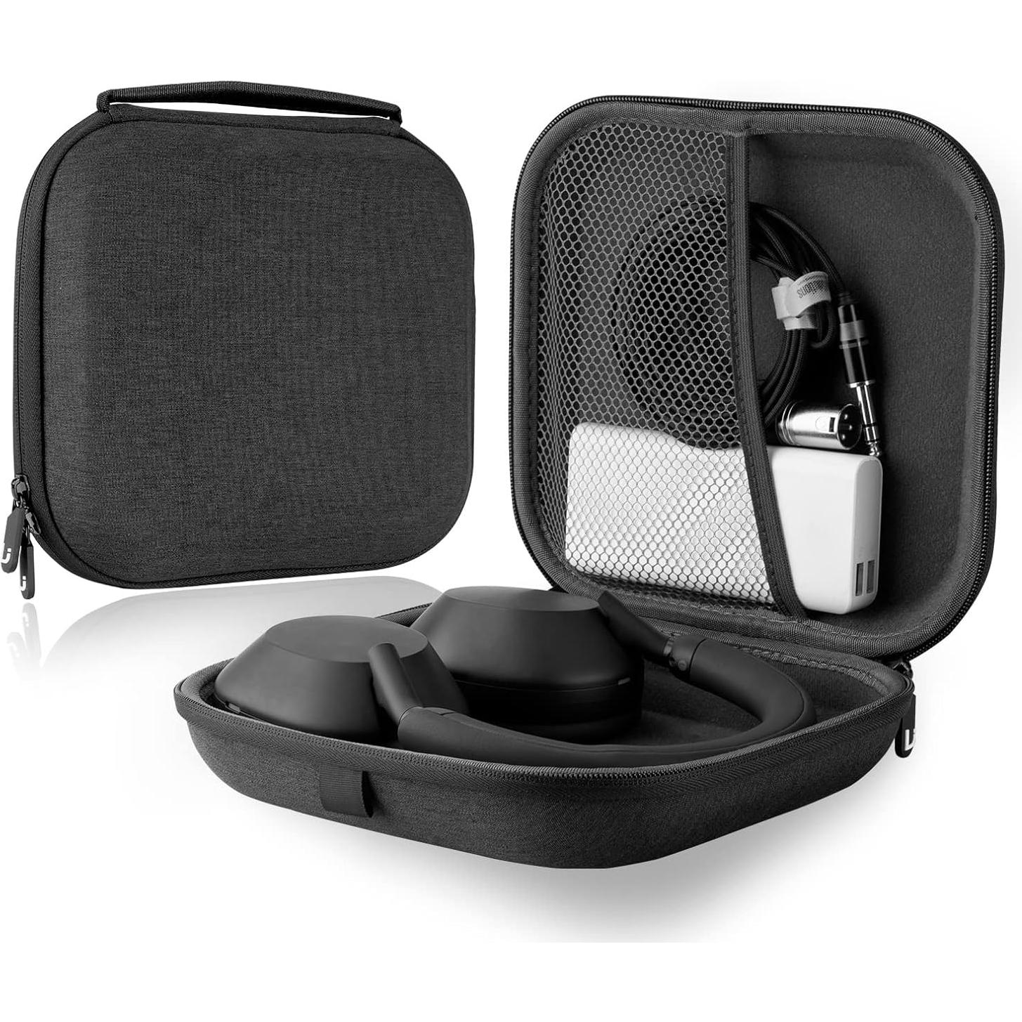 Funda Dura para Auriculares Linkidea Gris Oscuro Compatible Sony