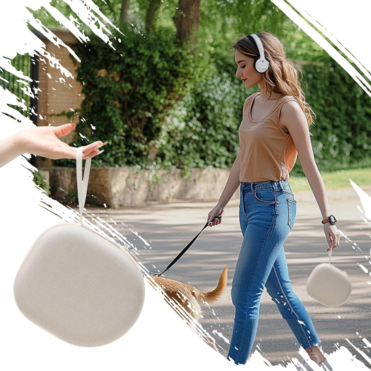 Funda XANAD para Auriculares Sony WH-CH720N WH-CH520 - Crema