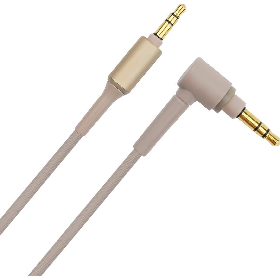 Almohadillas y Cable Reemplazo Saipomor para WH-1000XM5 Beige