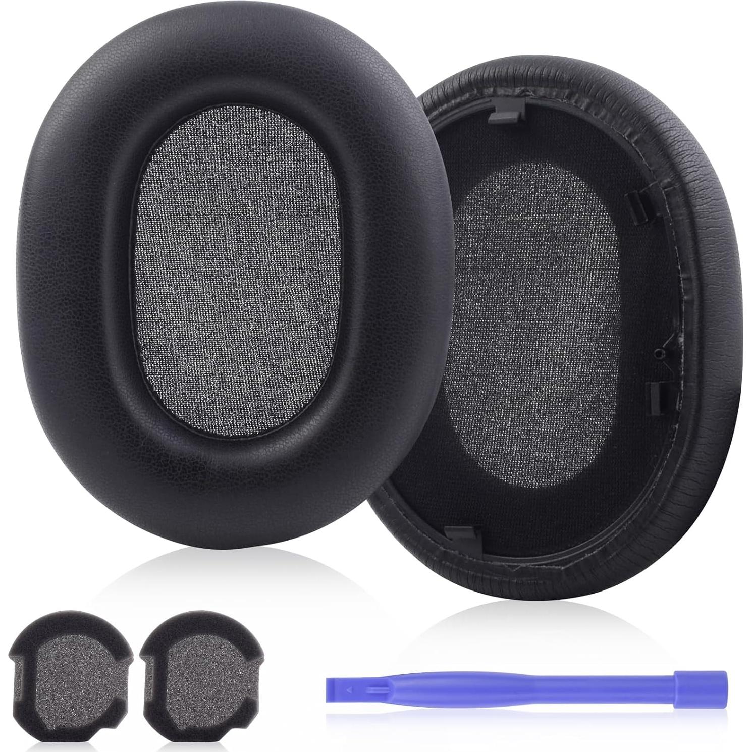 Almohadillas de Reemplazo Sony WH-1000XM5 - Aislamiento Negro