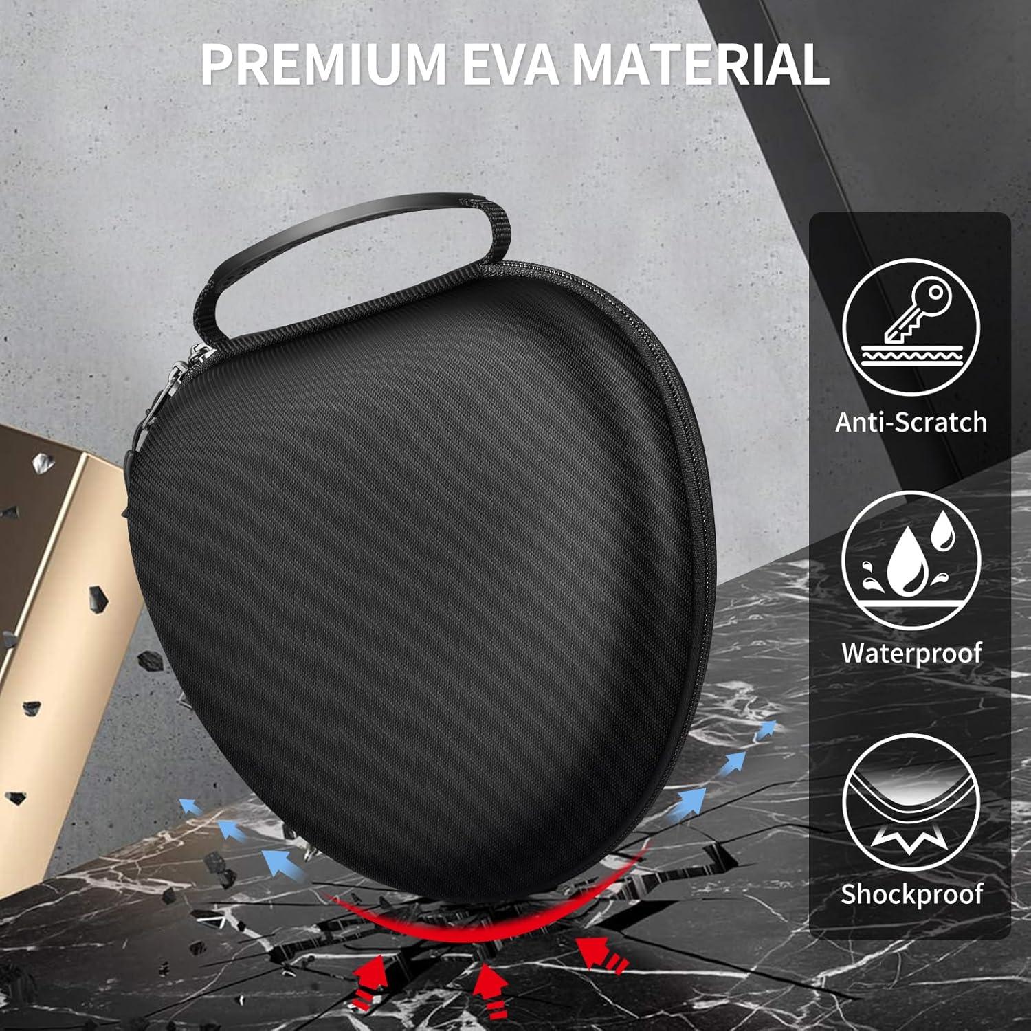 Funda Dura Fintie para Auriculares Sony WH-CH520/WH-1000XM4 Negra