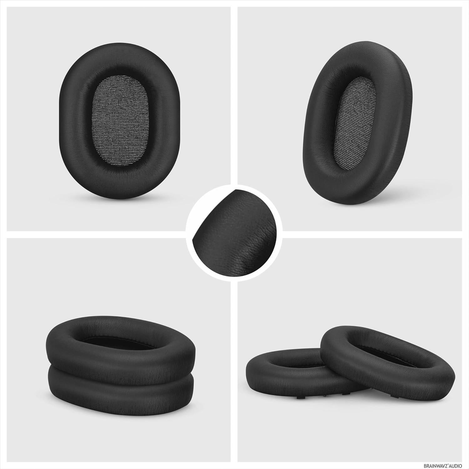 Almohadillas de Reemplazo Brainwavz para Sony WH-1000XM5 - Cuero Vegano