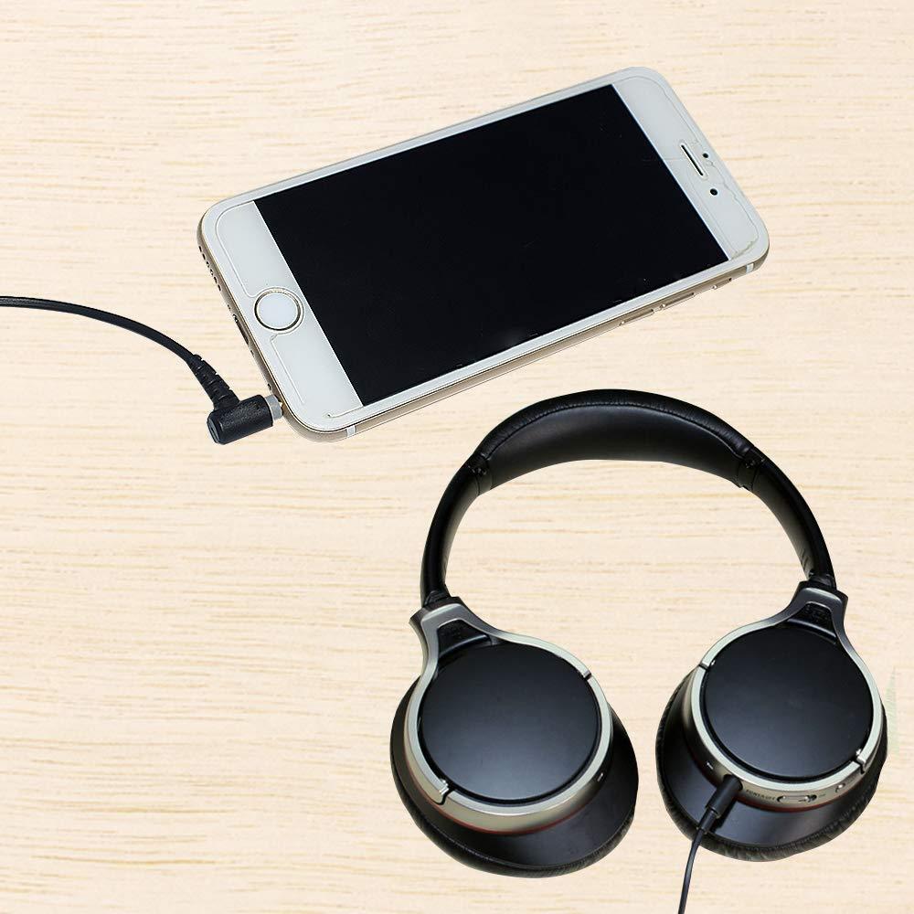 Cable de Reemplazo para Auriculares Sony 120cm Negro