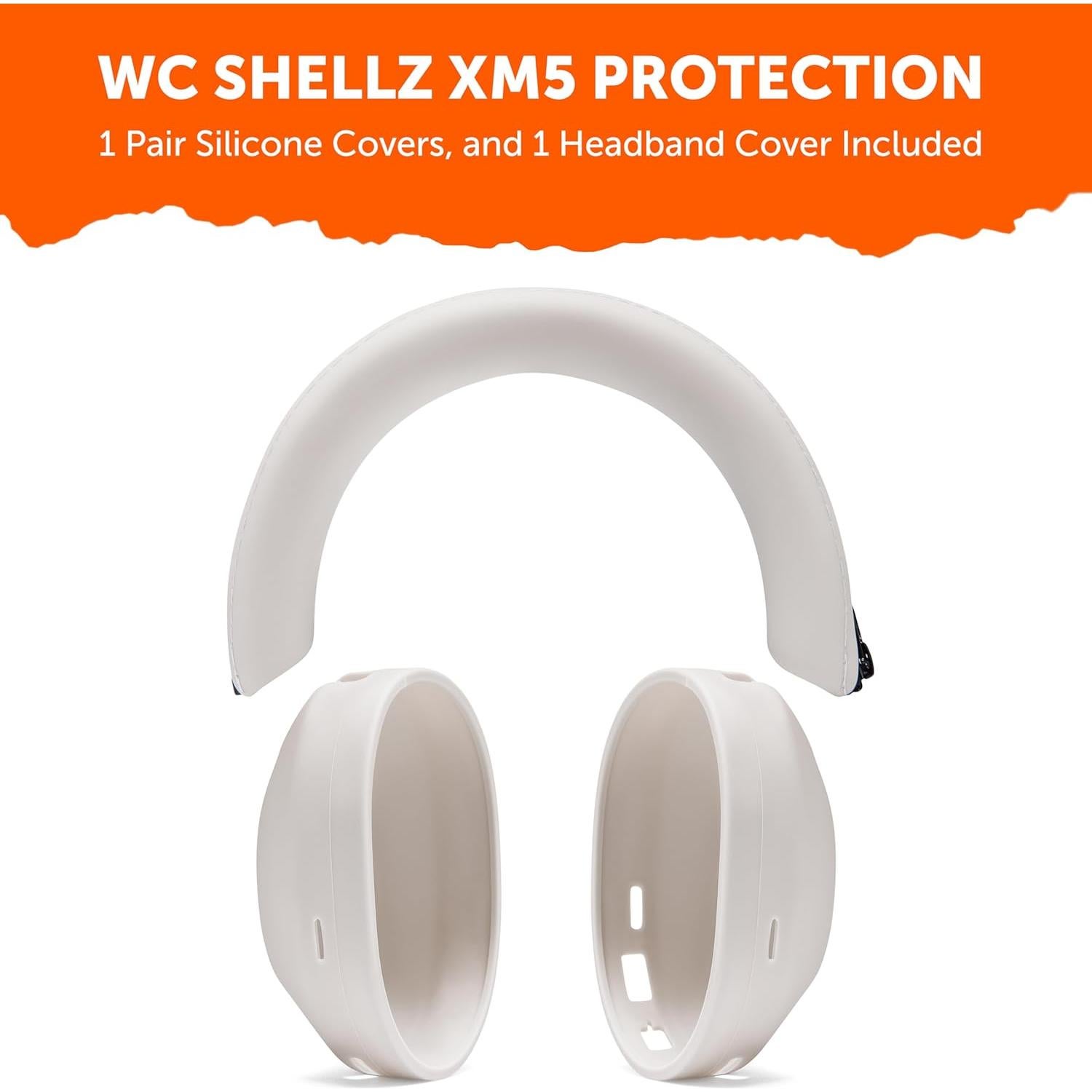 Fundas Protectores WC SweatZ y ShellZ para Sony WH1000XM5