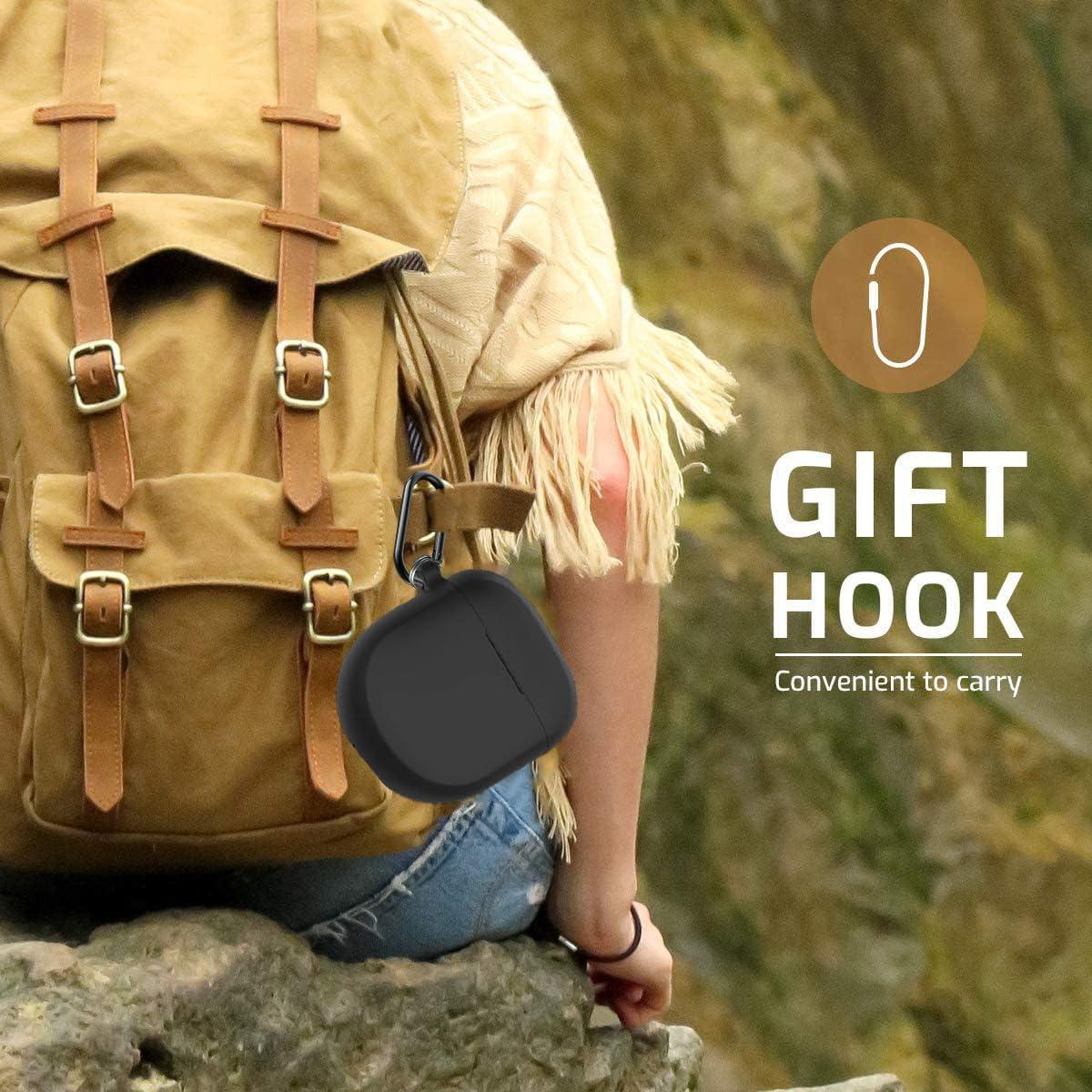 Funda de Silicona Olytop para Bose QuietComfort II/Ultra - Negro