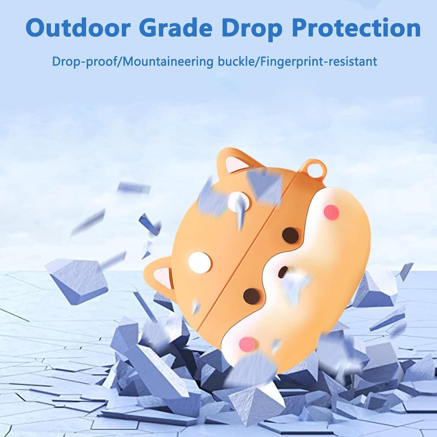 Funda Protectora 3D SKPY para Bose QuietComfort Earbuds II Corgi