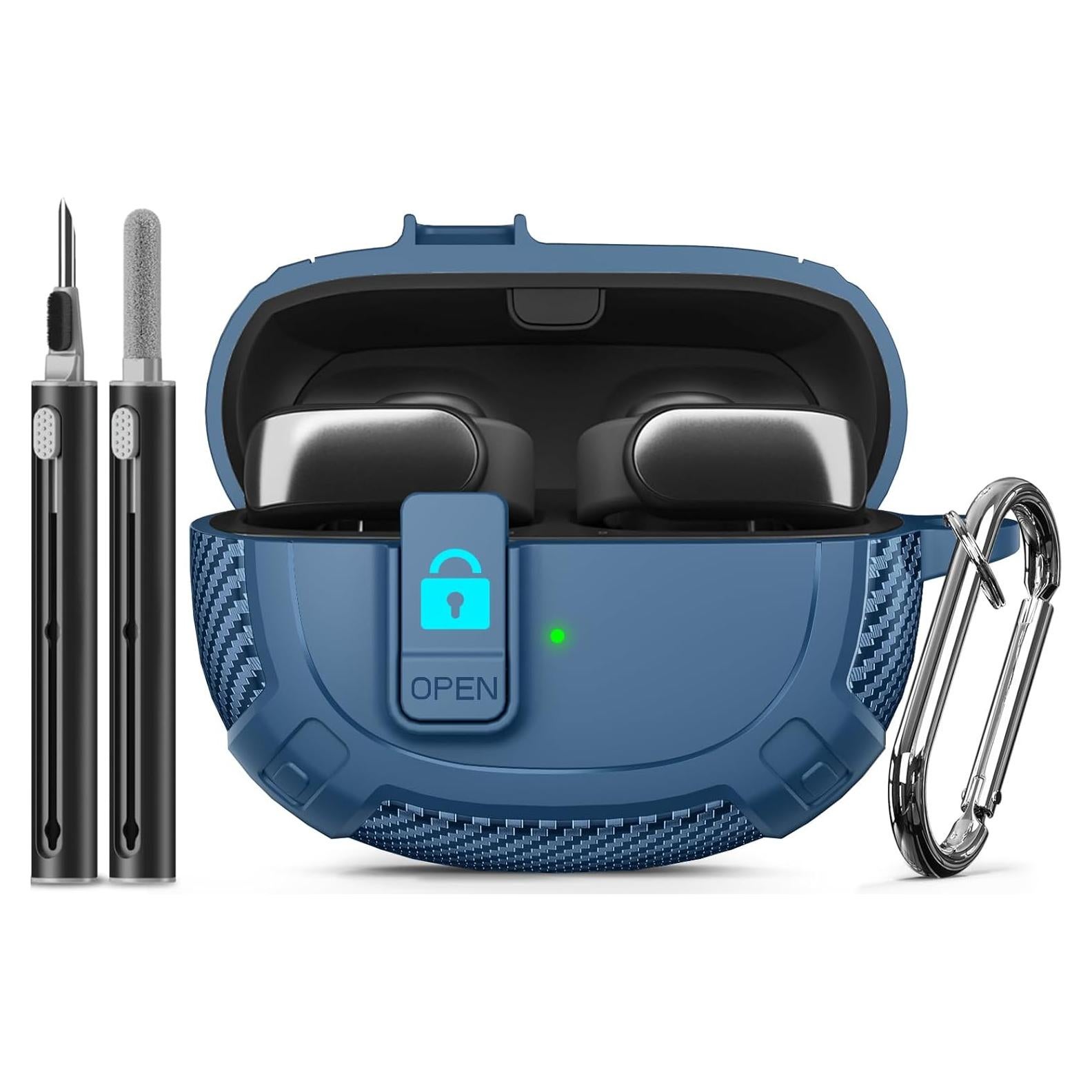 Estuche Protector Ljusmicker para Bose Ultra Open Earbuds 2024 - Azul