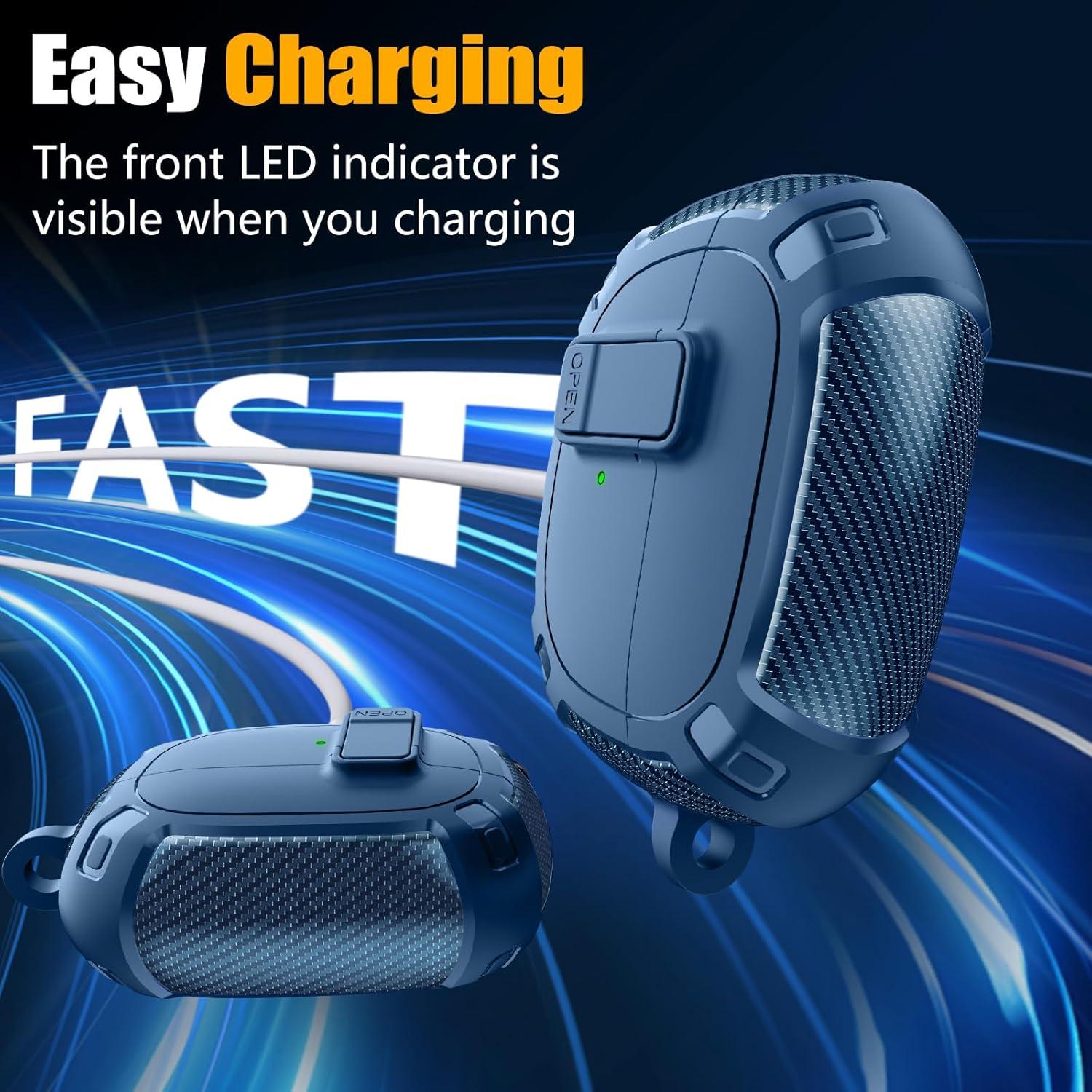 Estuche Protector Ljusmicker para Bose Ultra Open Earbuds 2024 - Azul