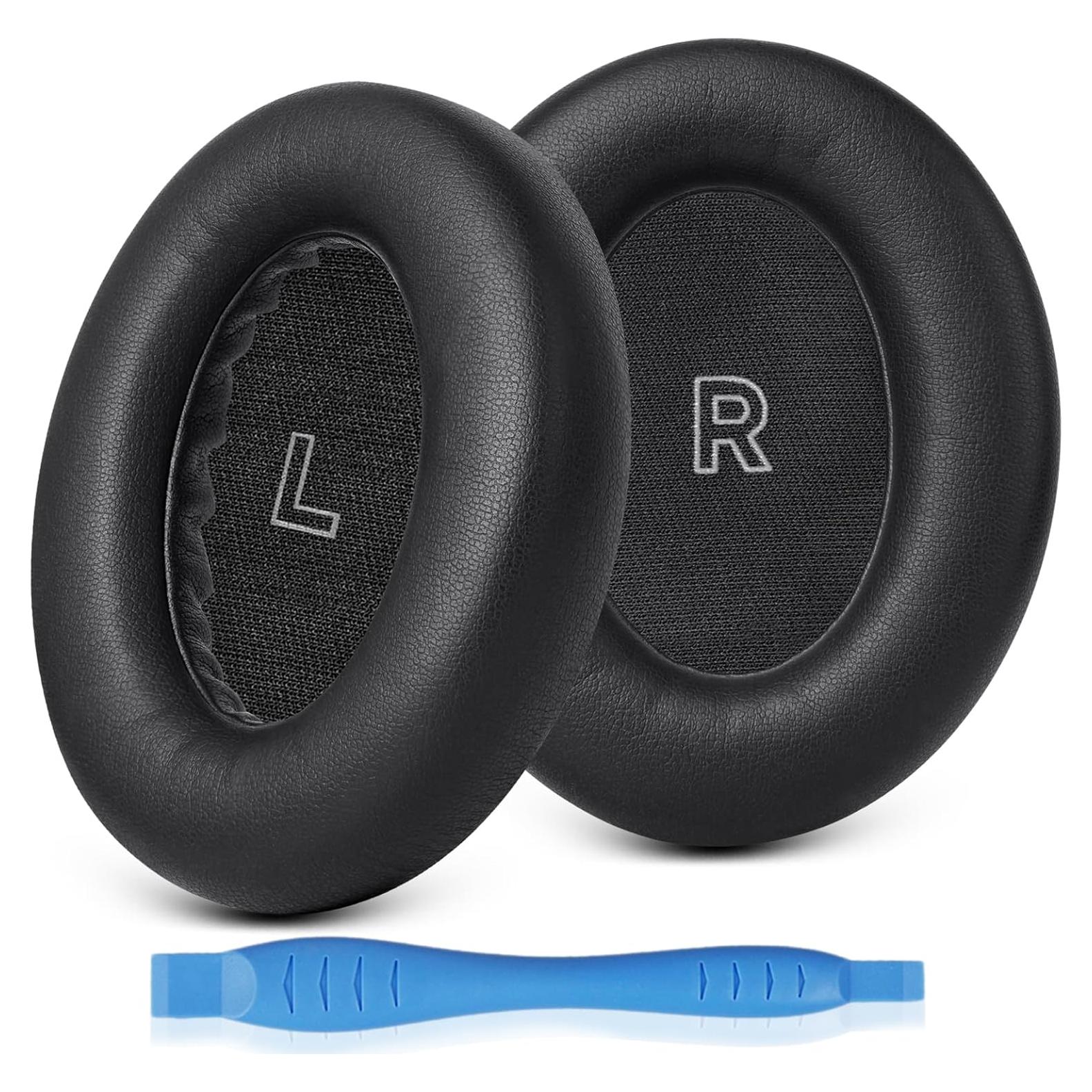 Almohadillas de Repuesto GEVO para Bose QuietComfort Ultra - Negro