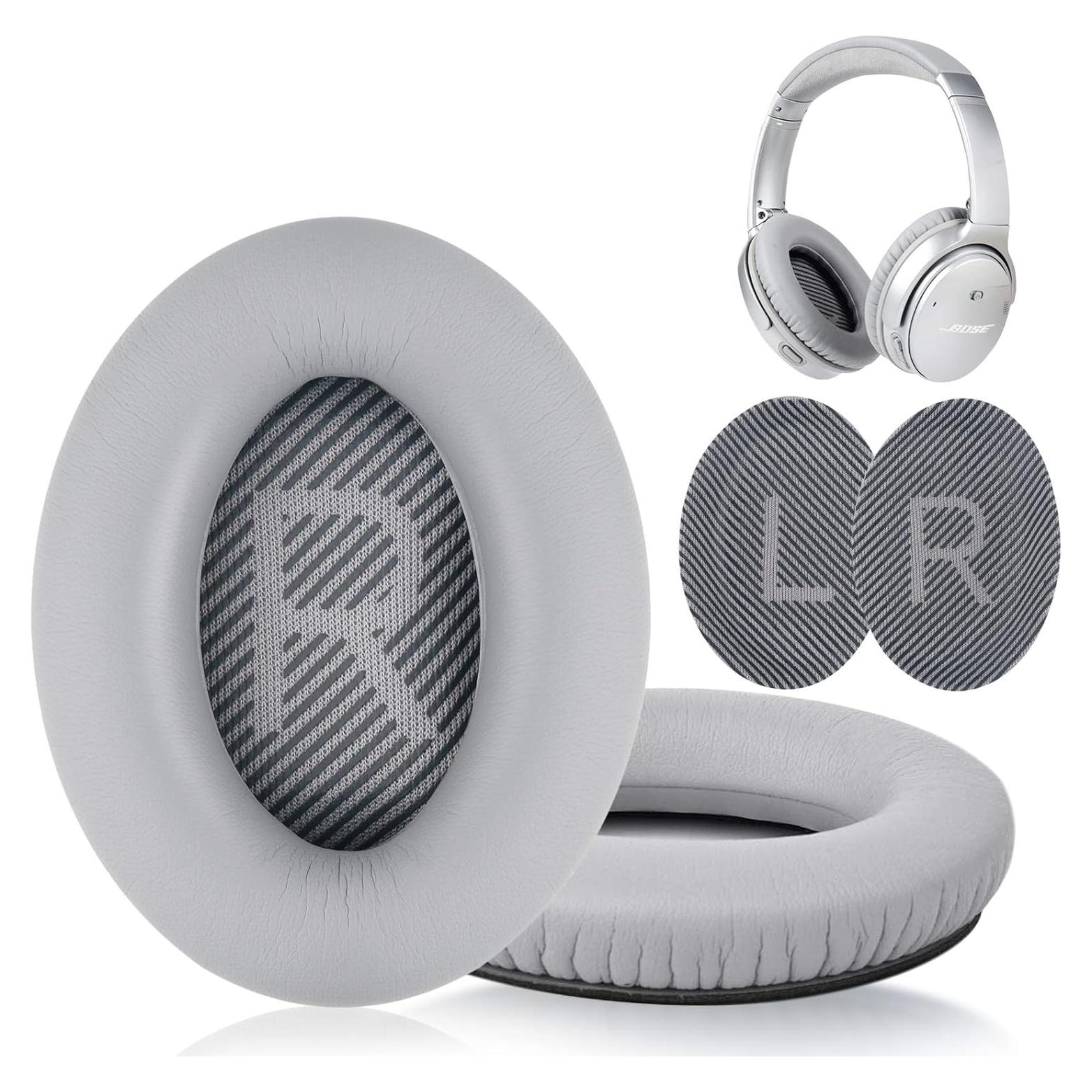 Almohadillas de Repuesto Bose QuietComfort 35 QC35 II - Cuero y Espuma
