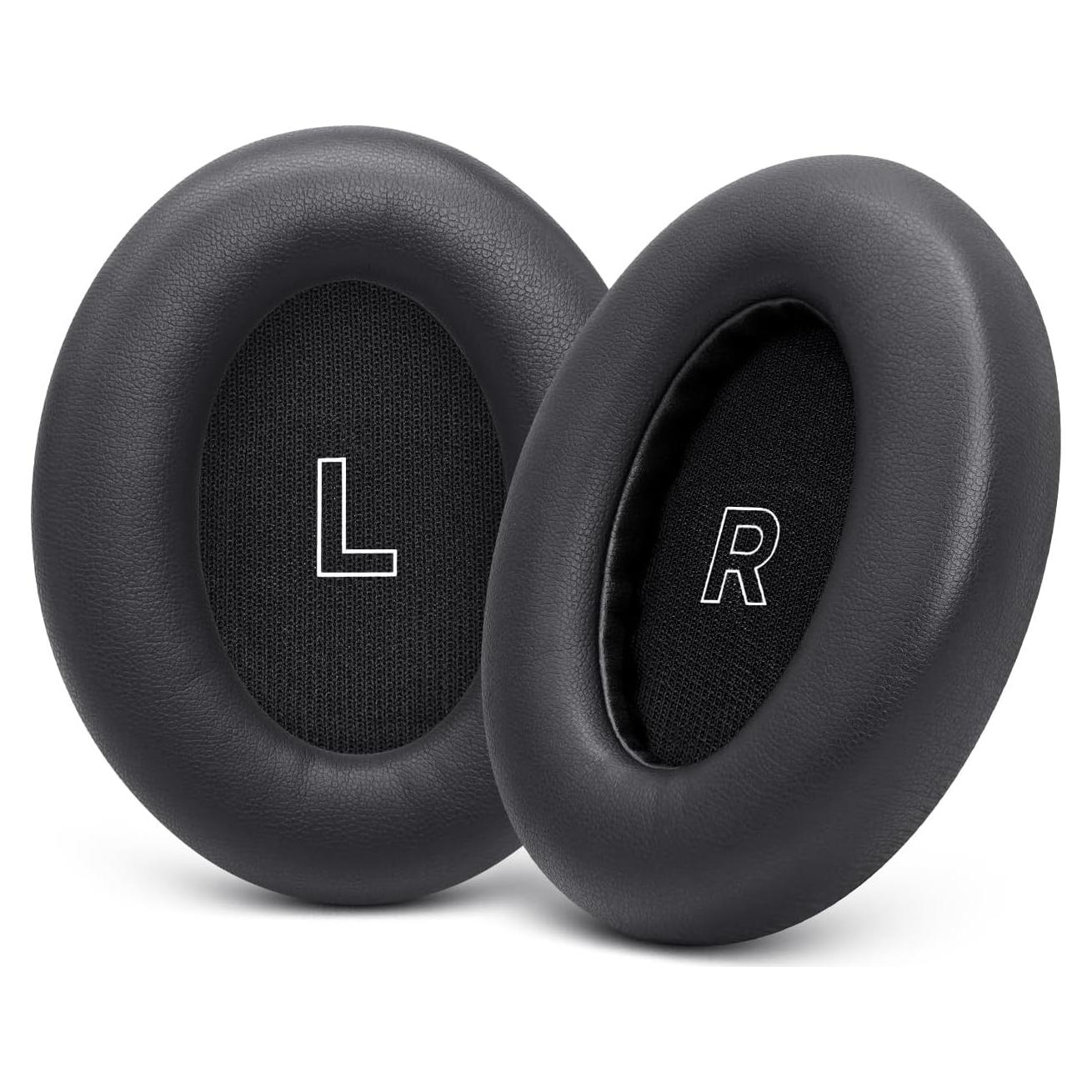 Almohadillas de Repuesto GVOEARS para Auriculares Bose QC Ultra - Negro