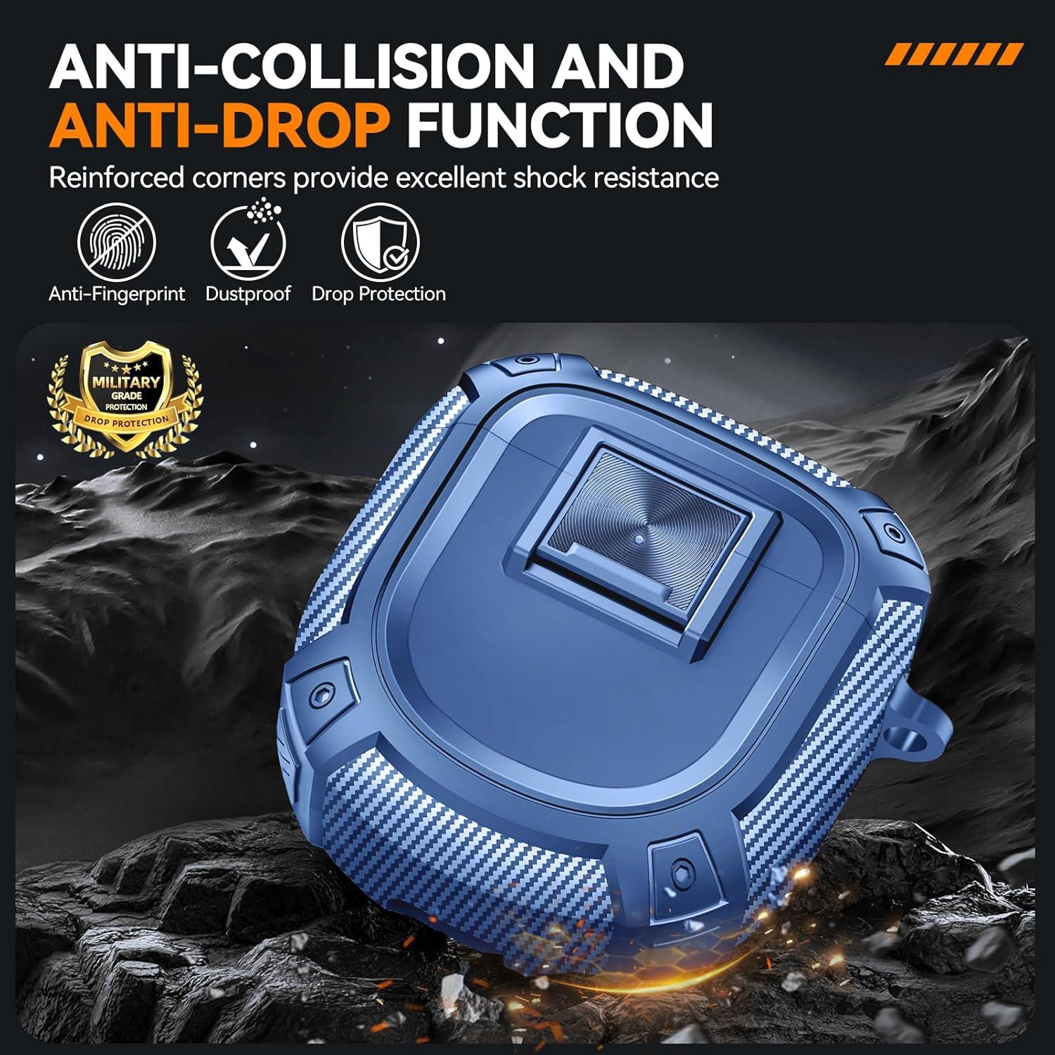 Funda Dura JOREMX para Bose Quietcomfort Ultra/QC II Azul