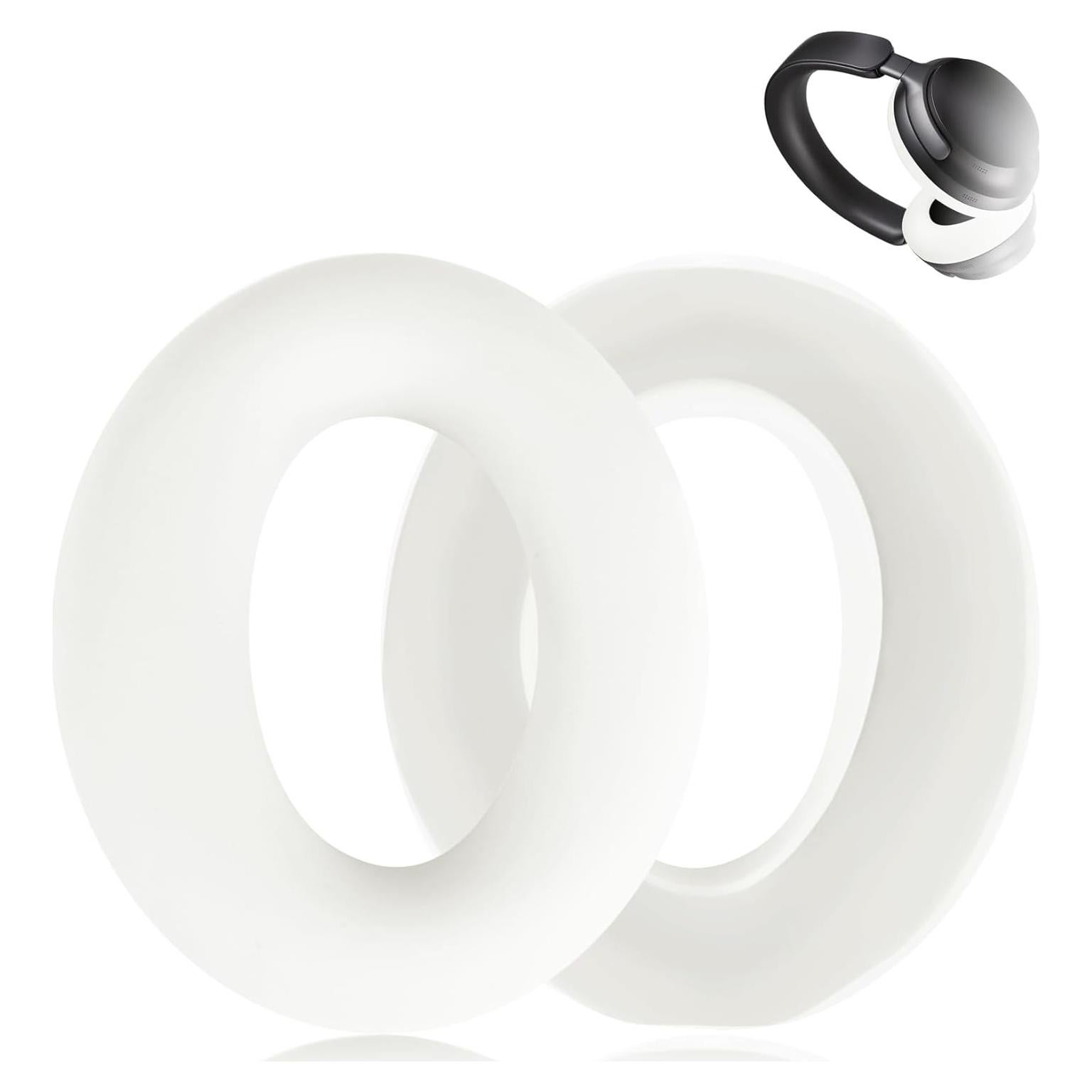 Cubierta de almohadillas de silicona Aiivioll para Bose QC Ultra