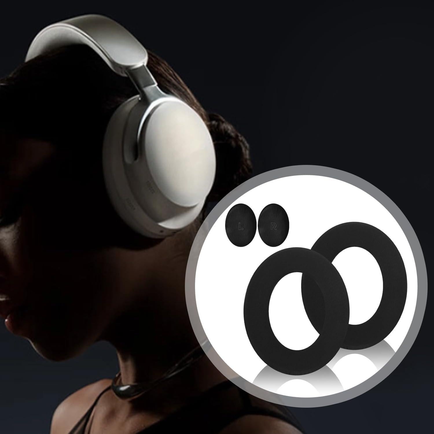 Almohadillas de Reemplazo Adhiper para Auriculares Bose QC Ultra