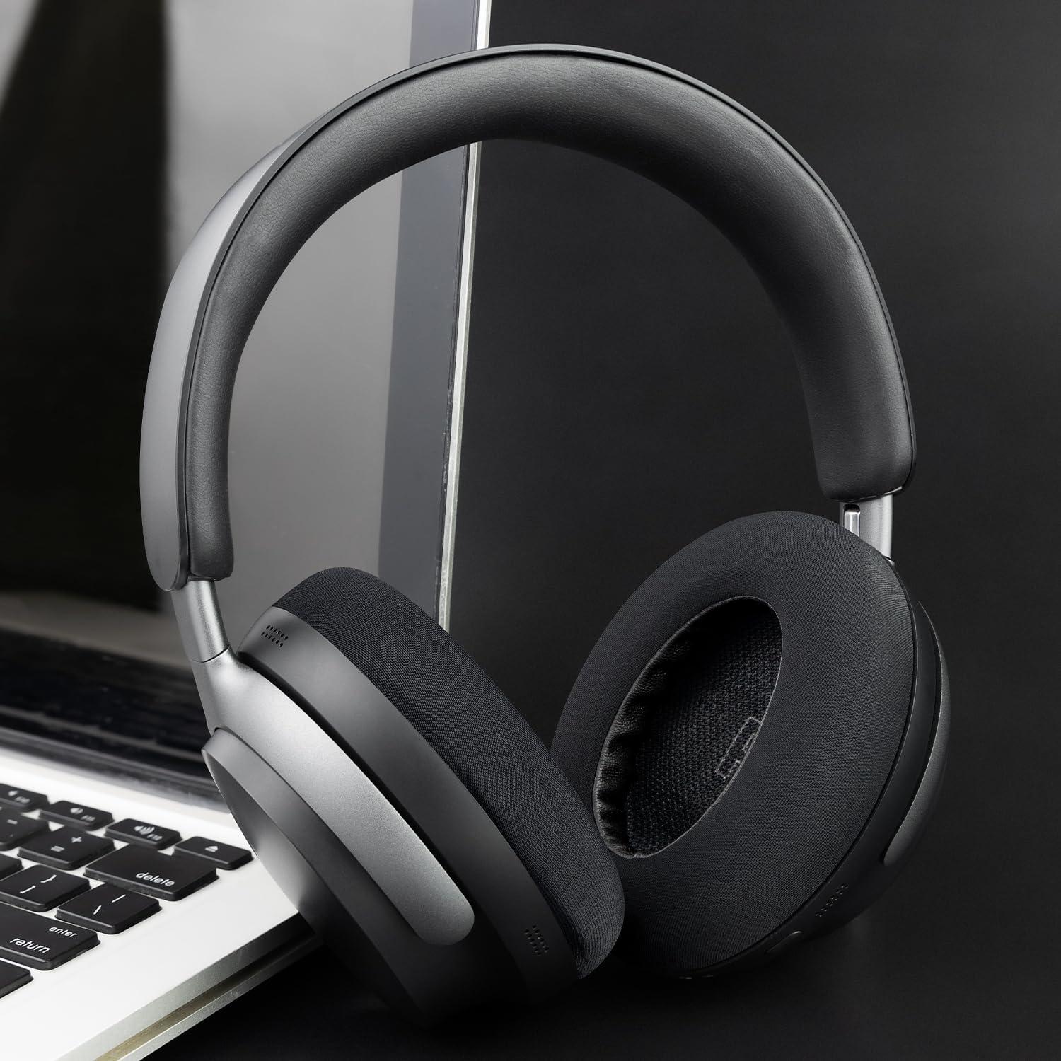 Almohadillas de Gel de Enfriamiento SOULWIT para Auriculares Bose QC Ultra - Negro