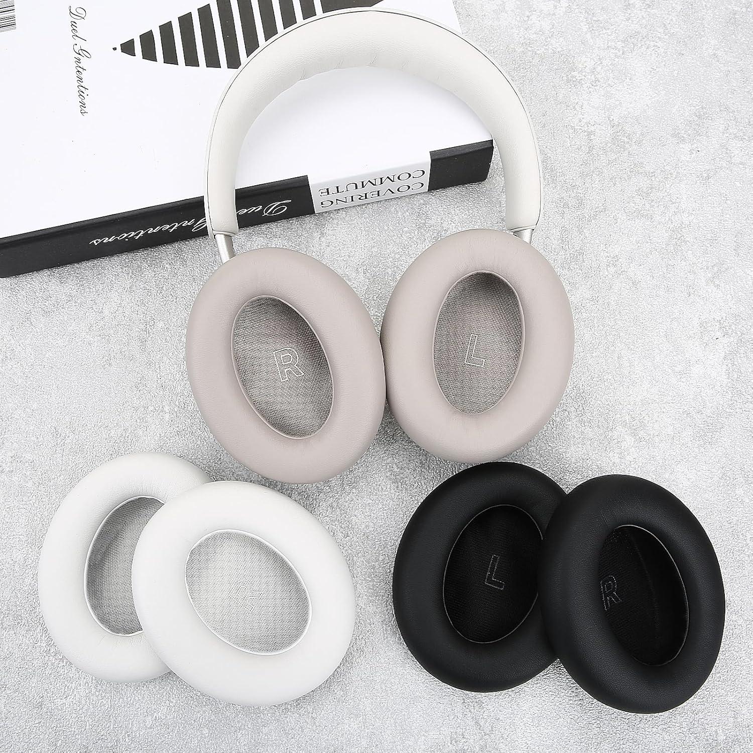 Almohadillas de Reemplazo Earrock para Auriculares Bose QC Ultra - Cuero y Espuma