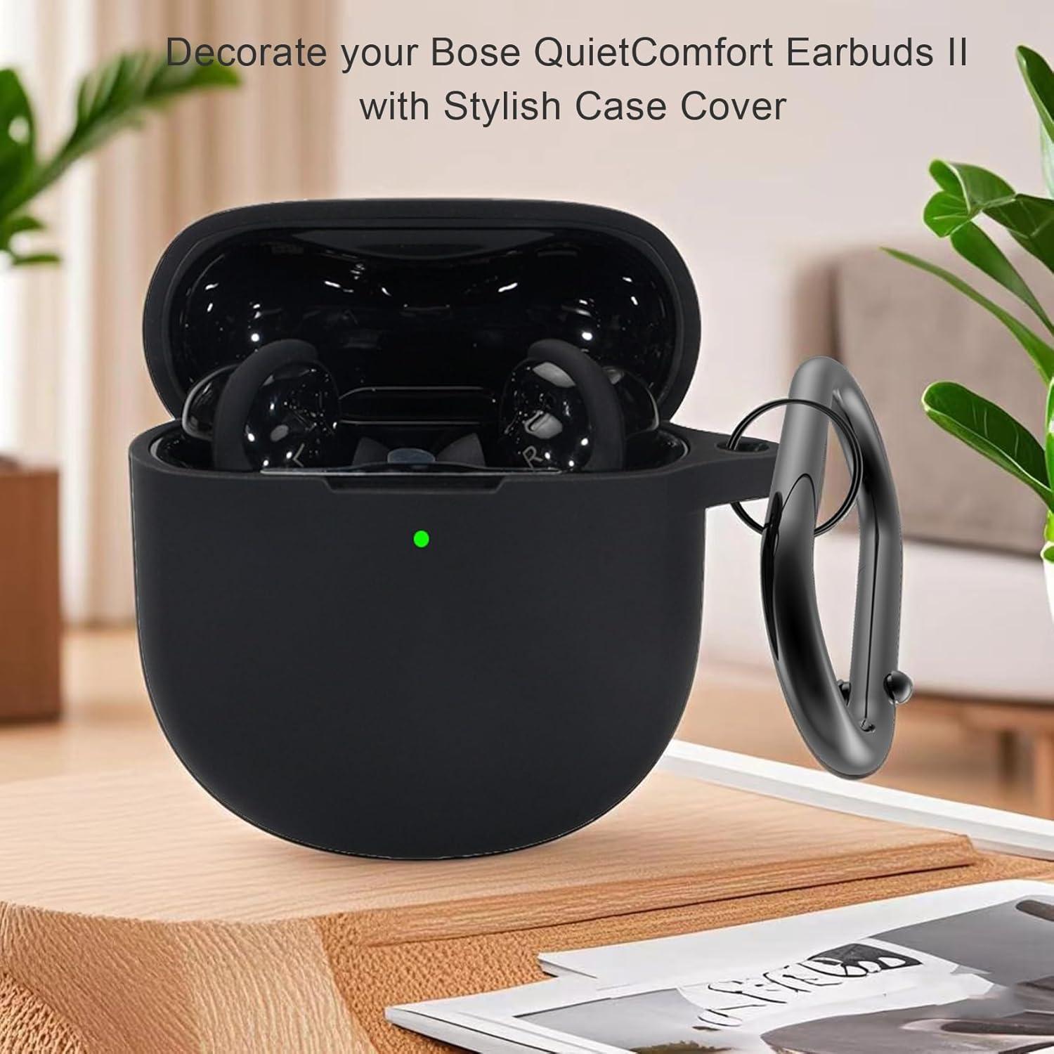 Funda protectora AGAOSH para Bose QuietComfort II - Negro