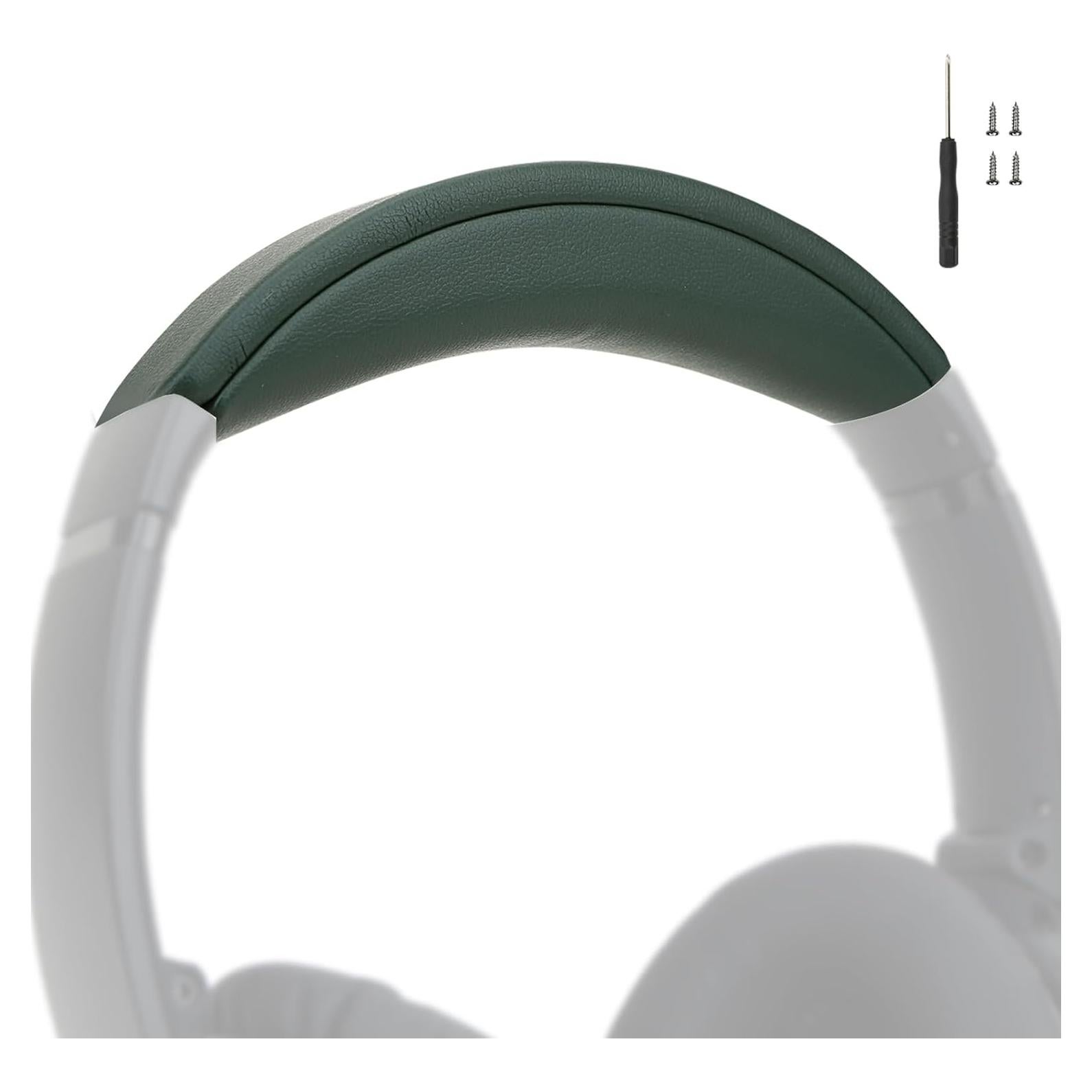 Cojín de diadema Earrock para Bose QuietComfort 45/35 Verde