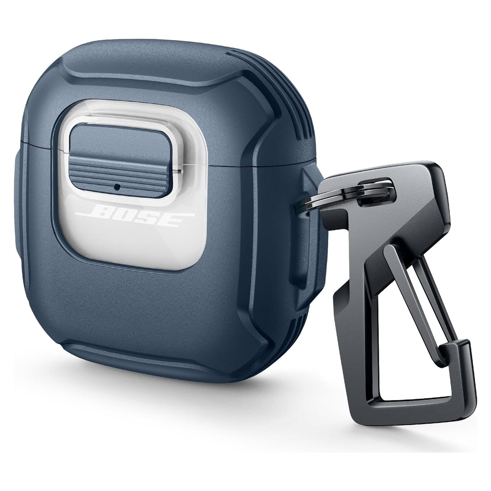 Funda Protectora Dexnor para Bose QuietComfort Earbuds II Azul