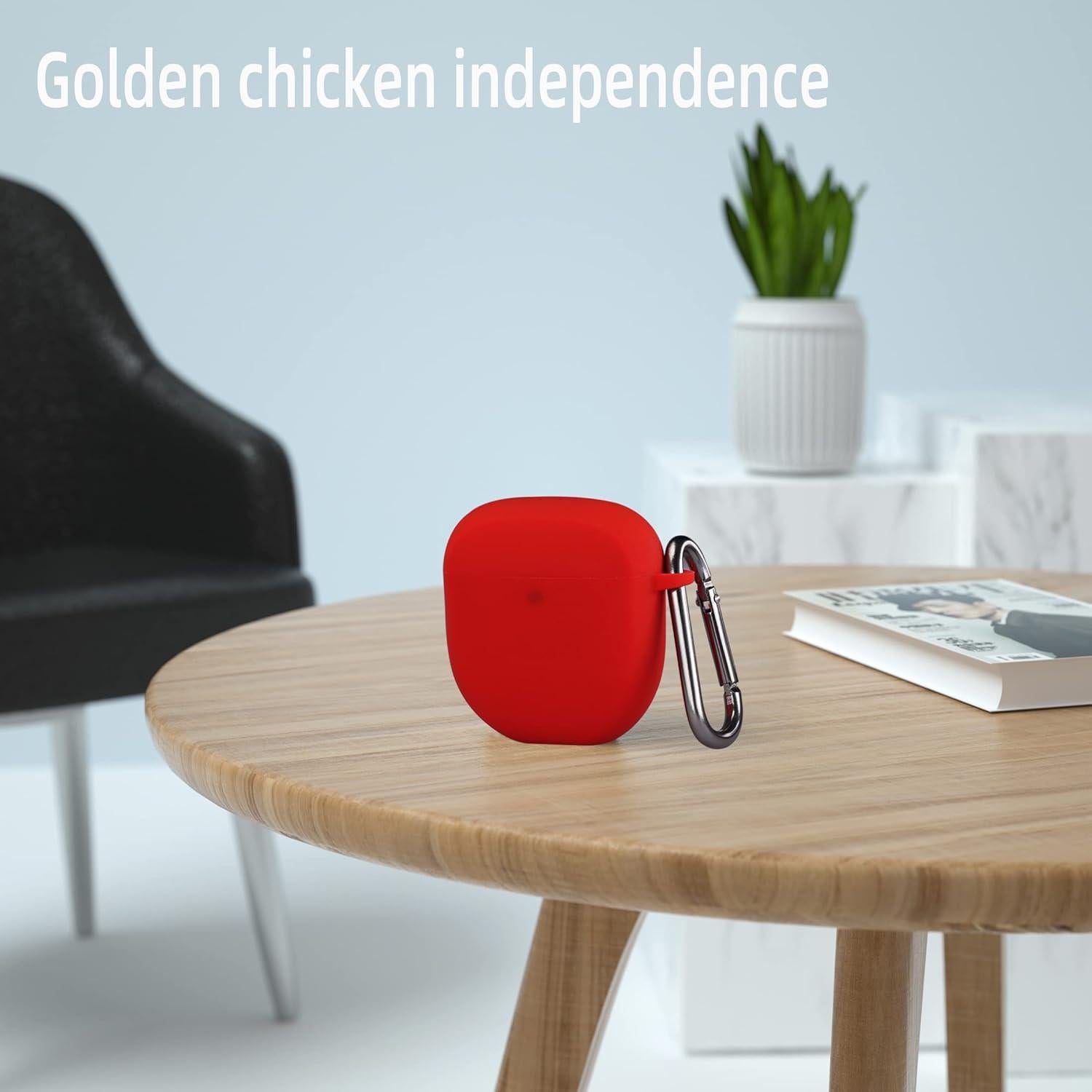 Funda de Silicona Rosa para Bose QuietComfort Earbuds II 2022