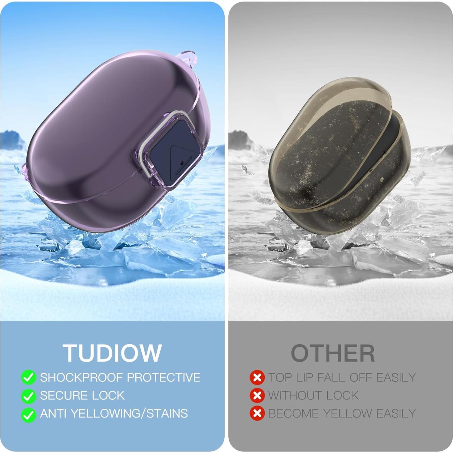 Funda protectora TUDIOW para auriculares Bose QuietComfort 2024