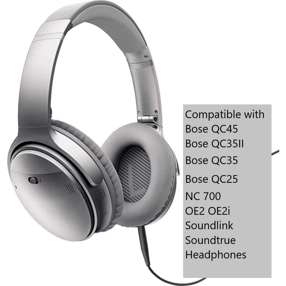 Cable de audio de reemplazo Mobo para auriculares Bose QC25 QC35