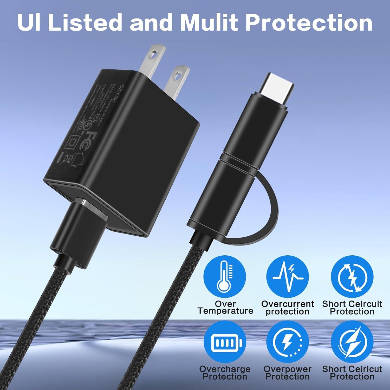 Cargador USB-C y Micro para altavoces Bose SoundLink