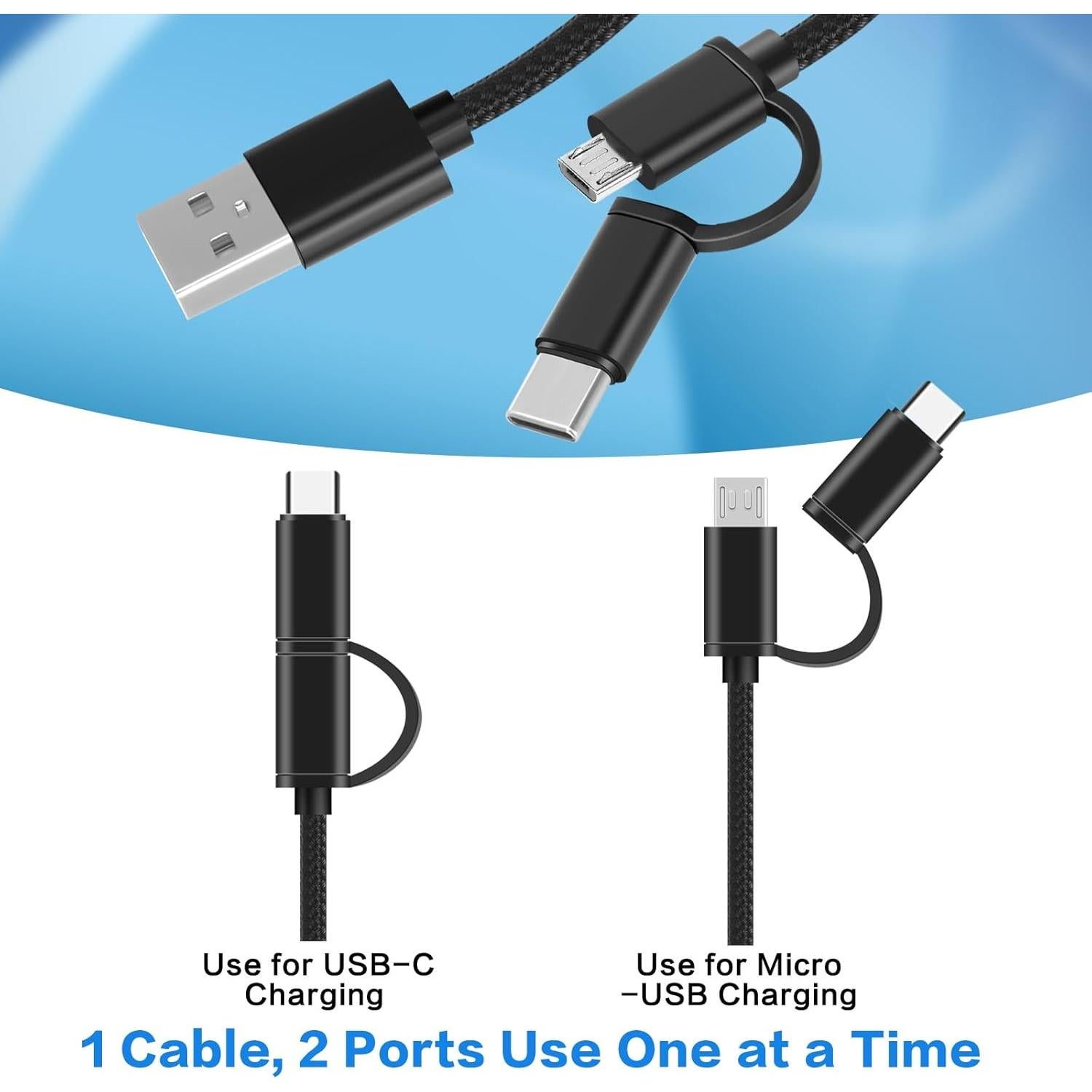 Cargador USB-C y Micro para altavoces Bose SoundLink