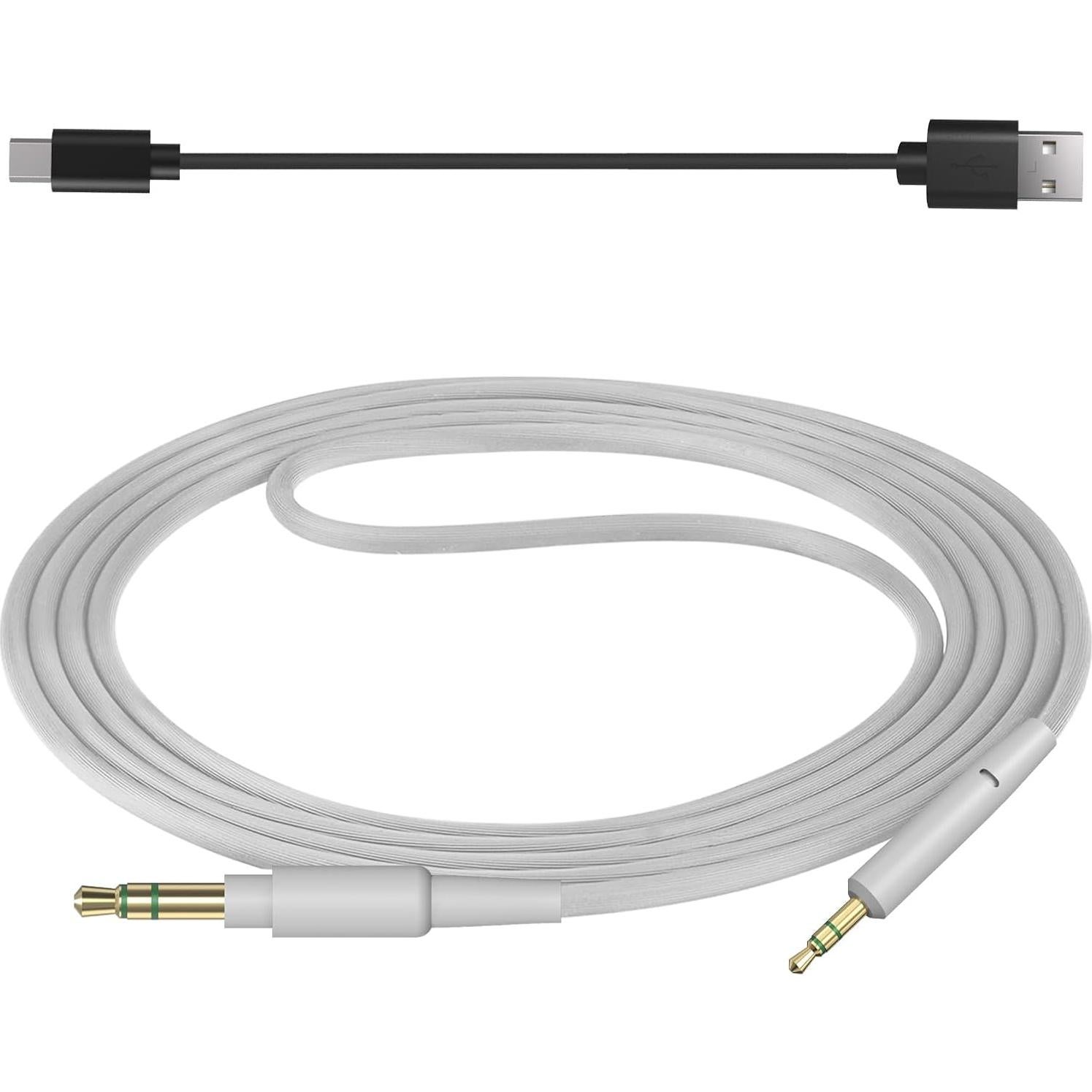 Cable de Audio GEEKRIA 2.5mm a 3.5mm para Bose QC35/QC45
