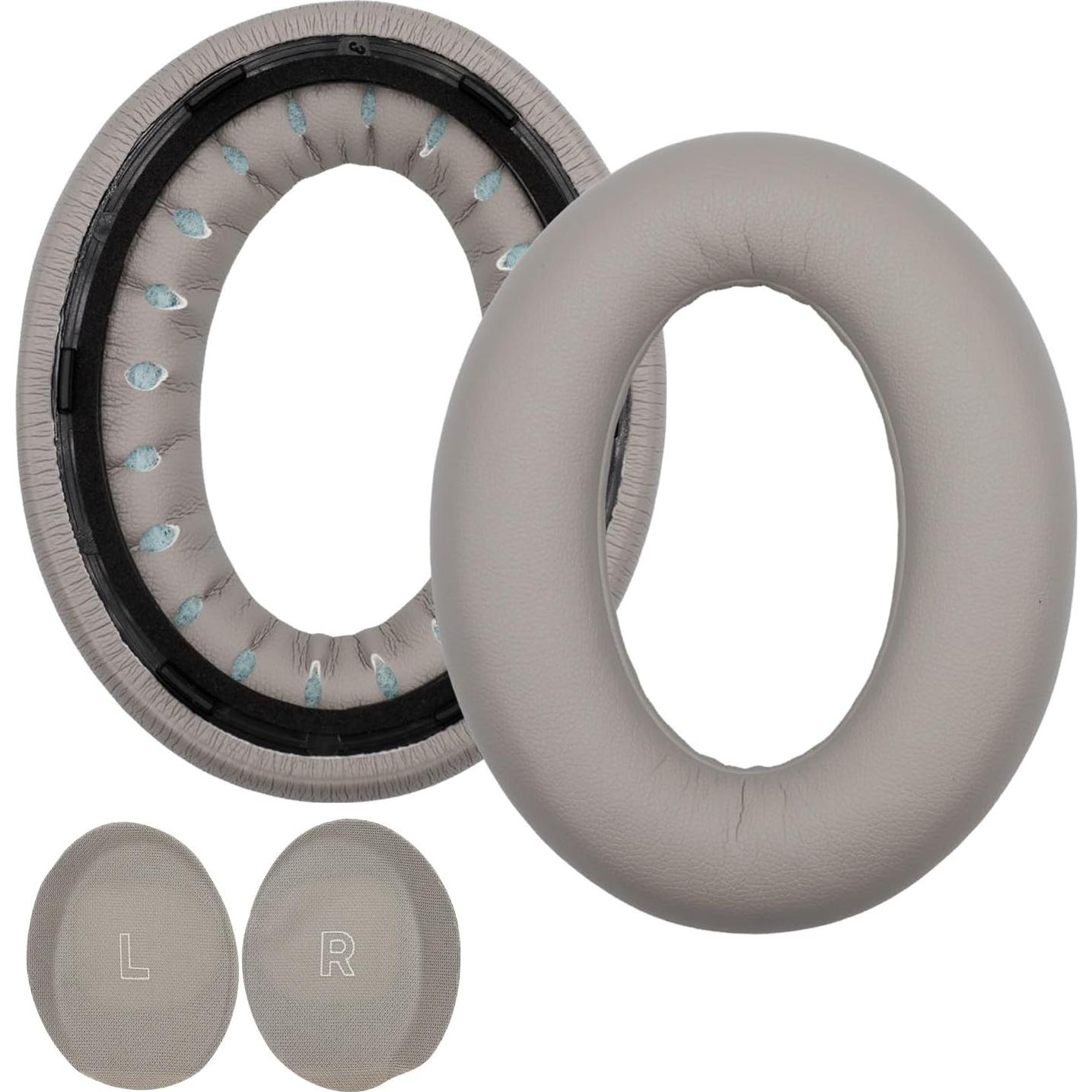 Almohadillas de Reemplazo para Auriculares Bose QuietComfort Ultra - MMOBIEL - Espuma de Memoria y PU