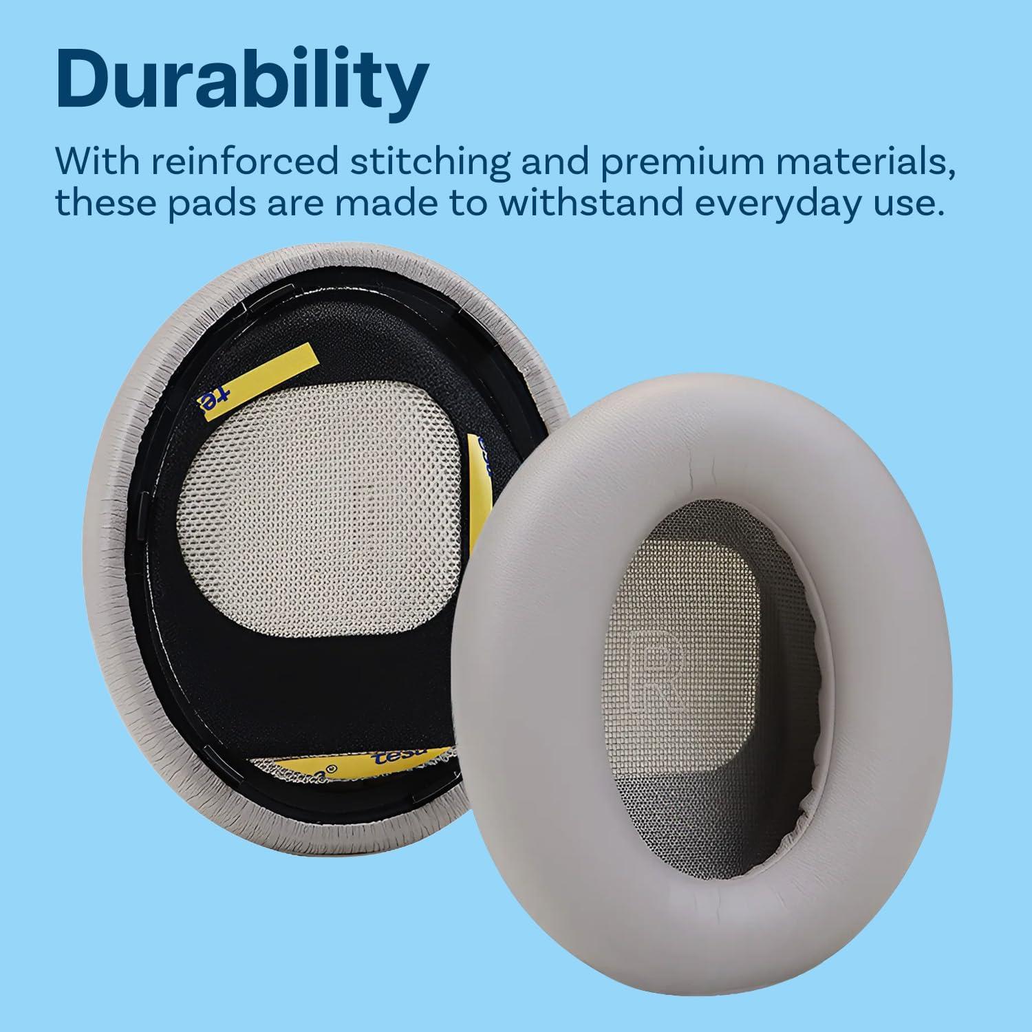 Almohadillas de Reemplazo para Auriculares Bose QuietComfort Ultra - MMOBIEL - Espuma de Memoria y PU