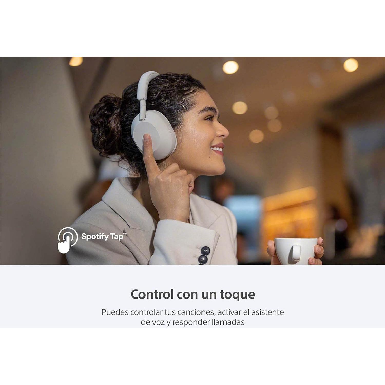 Auriculares Inalámbricos Sony WH-1000XM5 - 30h Batería - Plateado